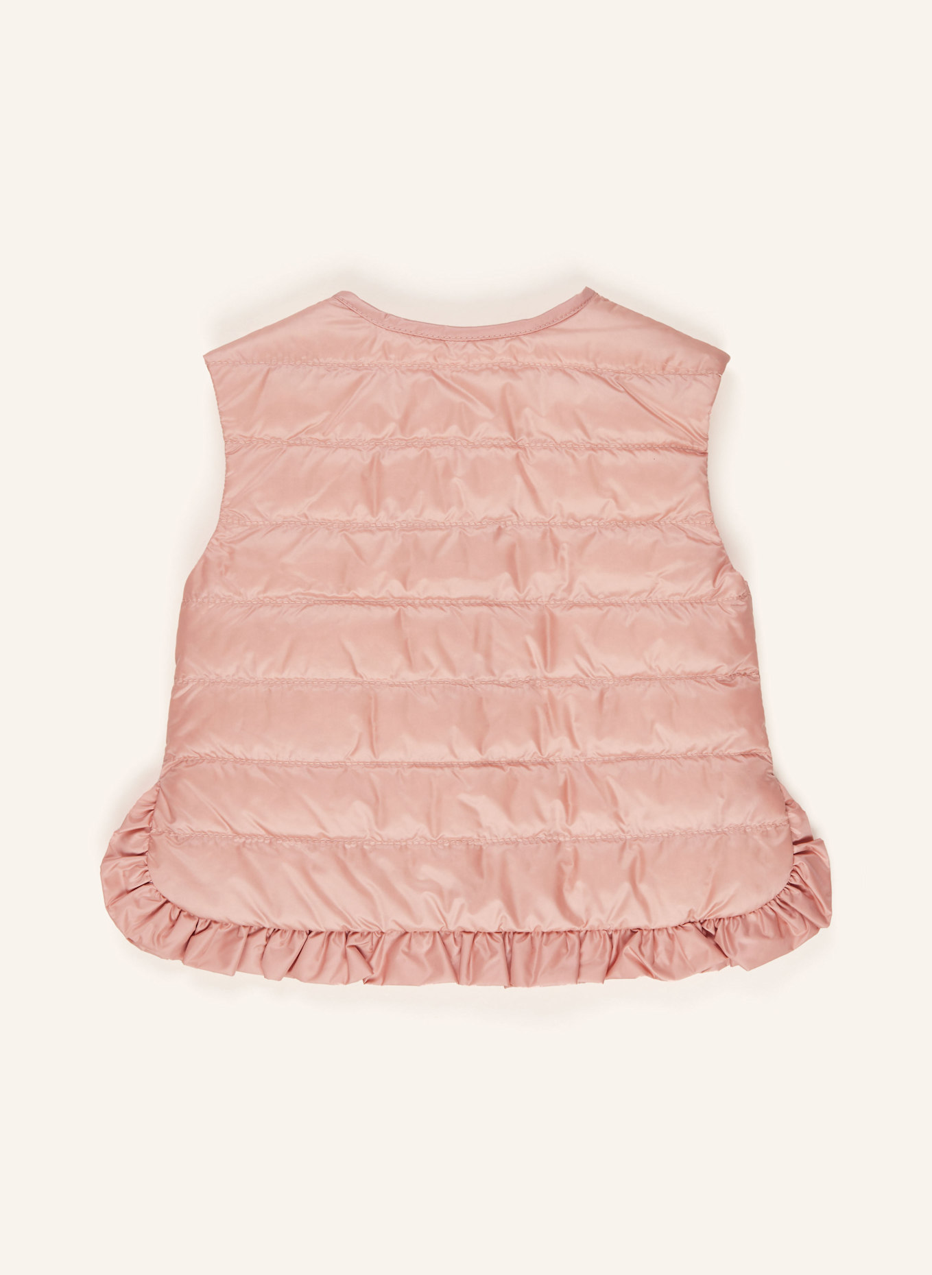 MONCLER enfant Daunenweste PORTIA mit Rüschen: ROSÉ