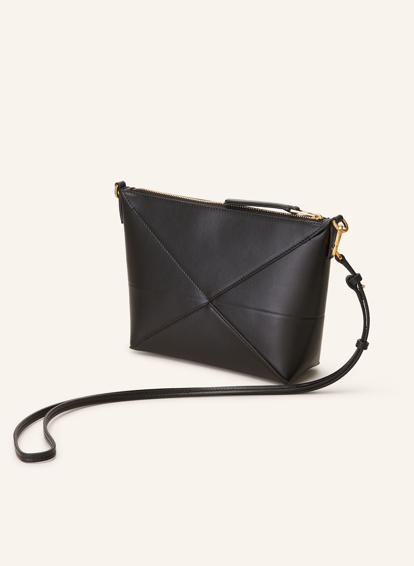 LOEWE Pouch PUZZLE FOLD: SCHWARZ