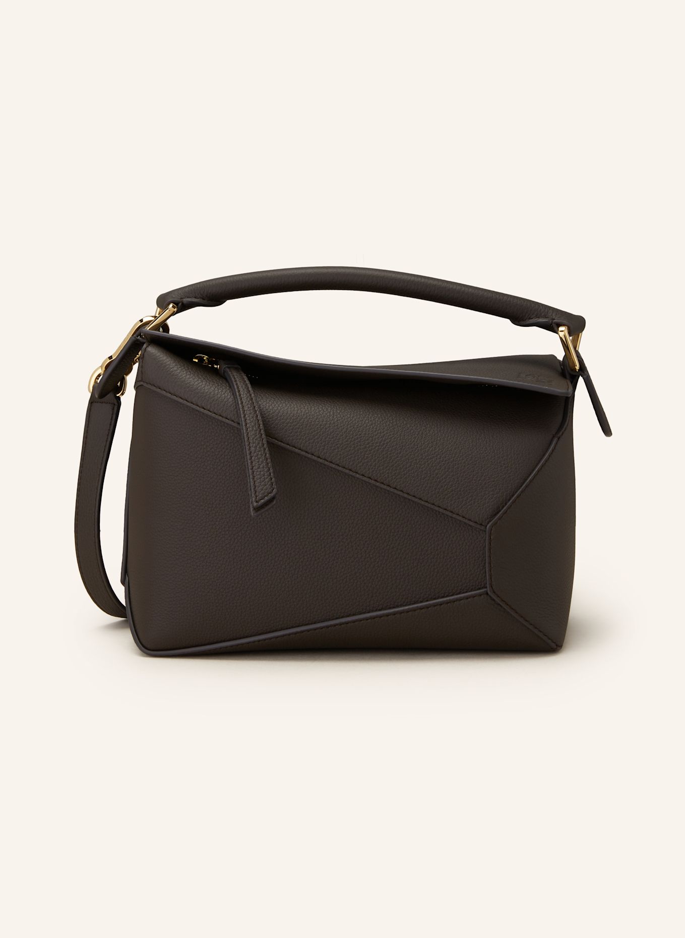 LOEWE Handbag PUZZLE EDGE SMALL: DARK GRAY