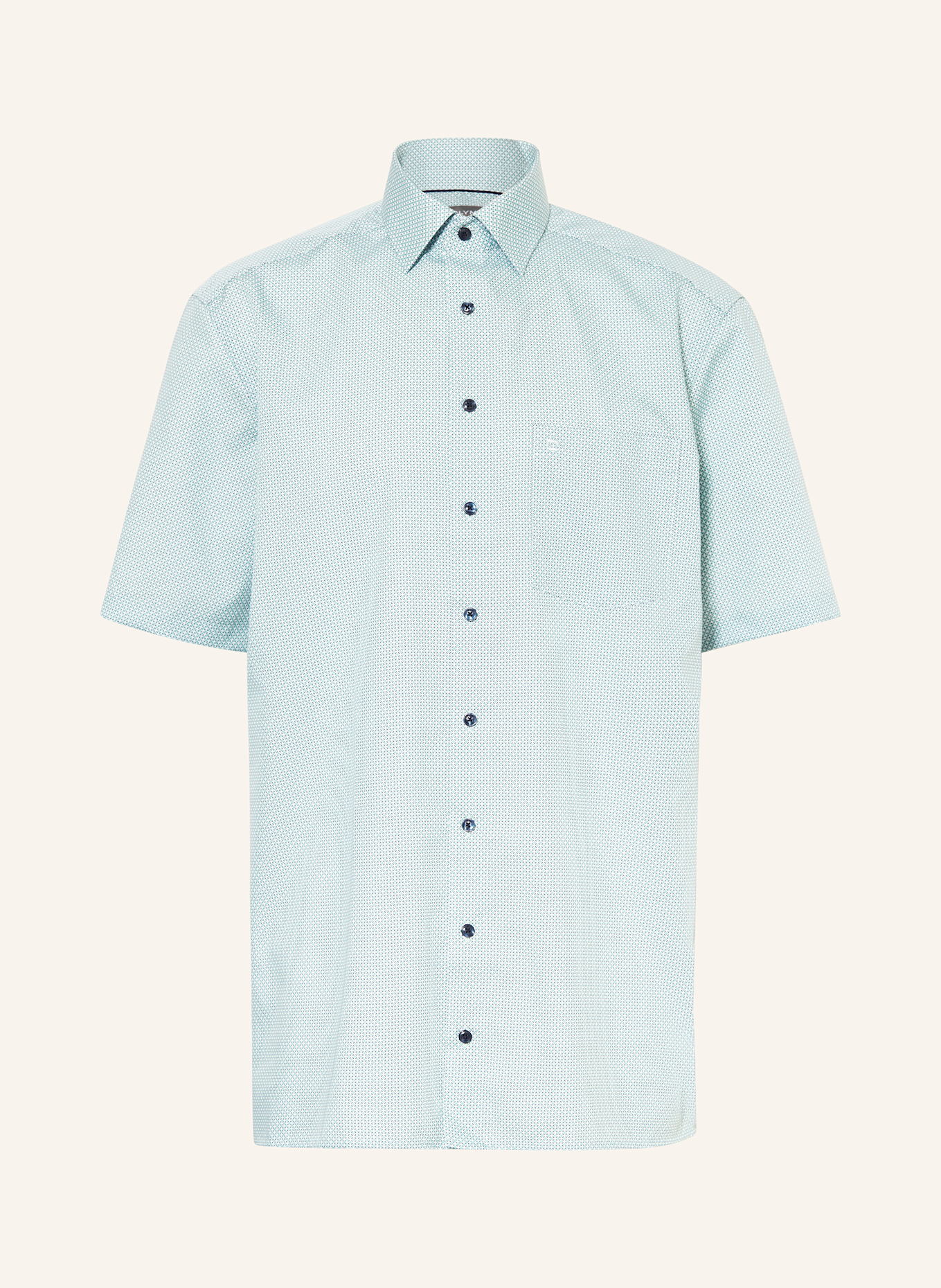 OLYMP Kurzarm-Hemd Luxor comfort fit: HELLGRÜN