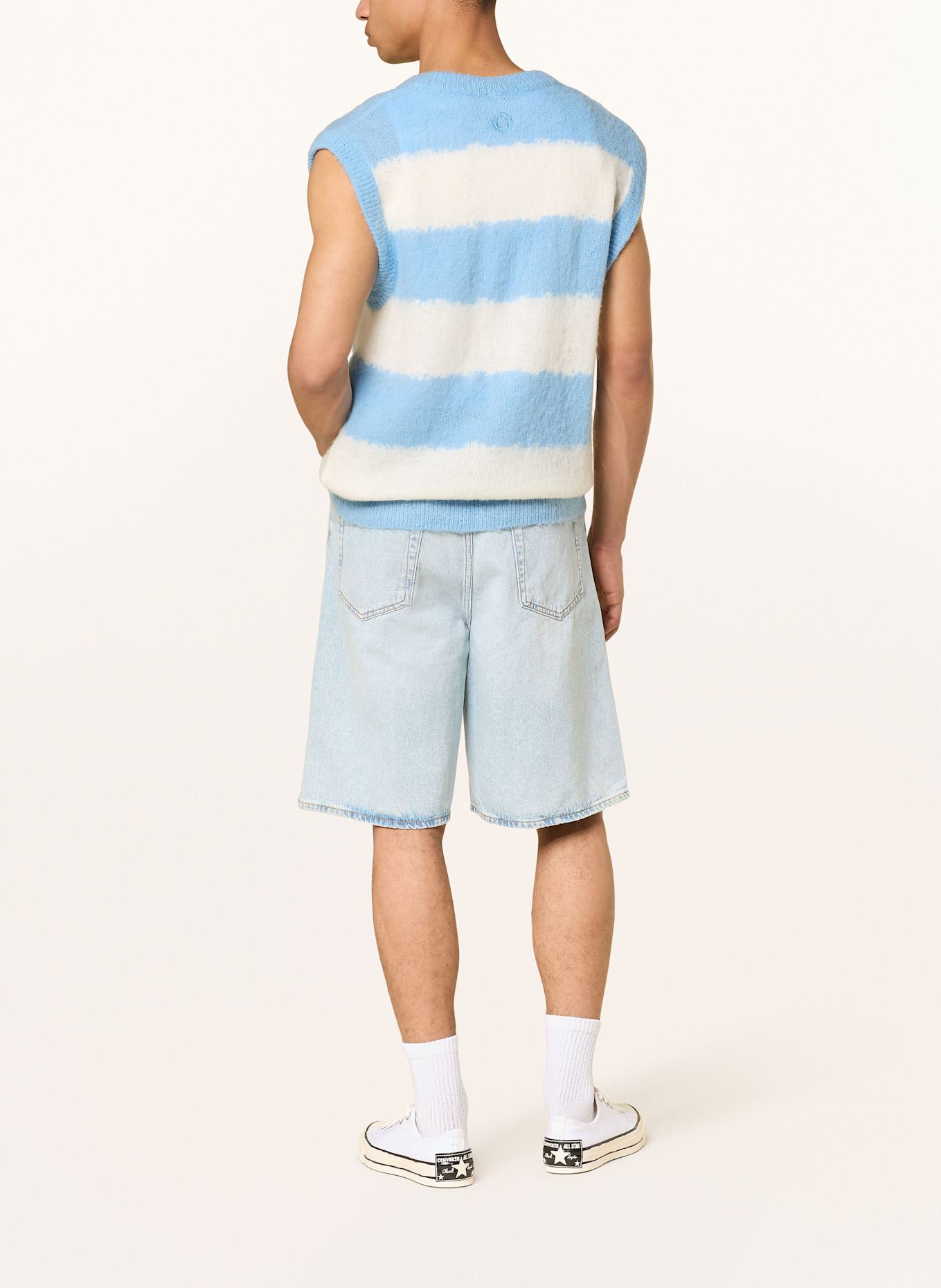 HUGO Džíny MASON Loose Baggy Fit: 448 TURQUOISE/AQUA