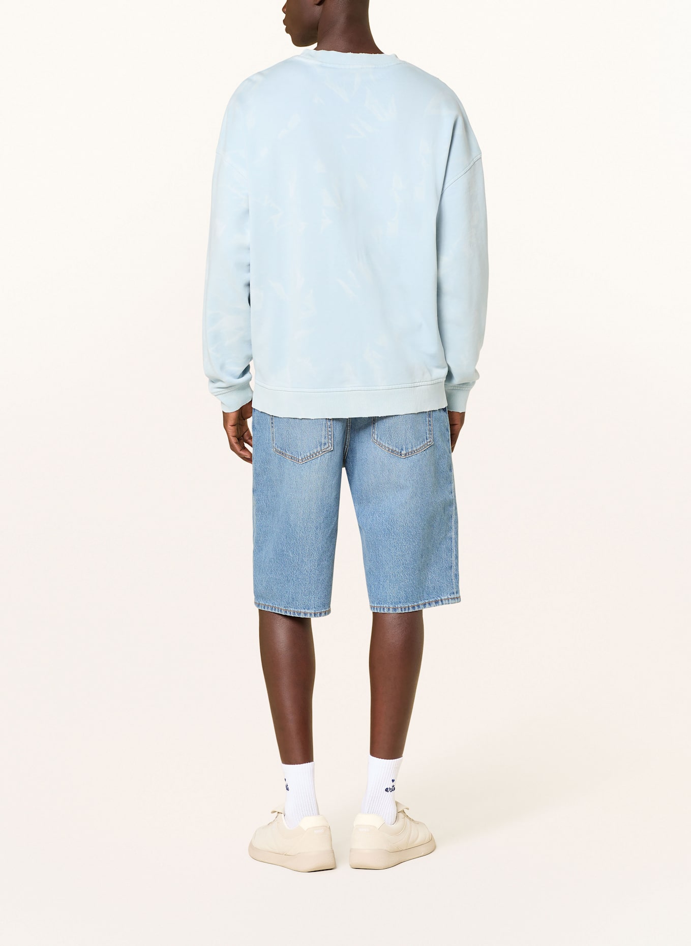 HUGO Sweatshirt NUSTROYOS: HELLBLAU