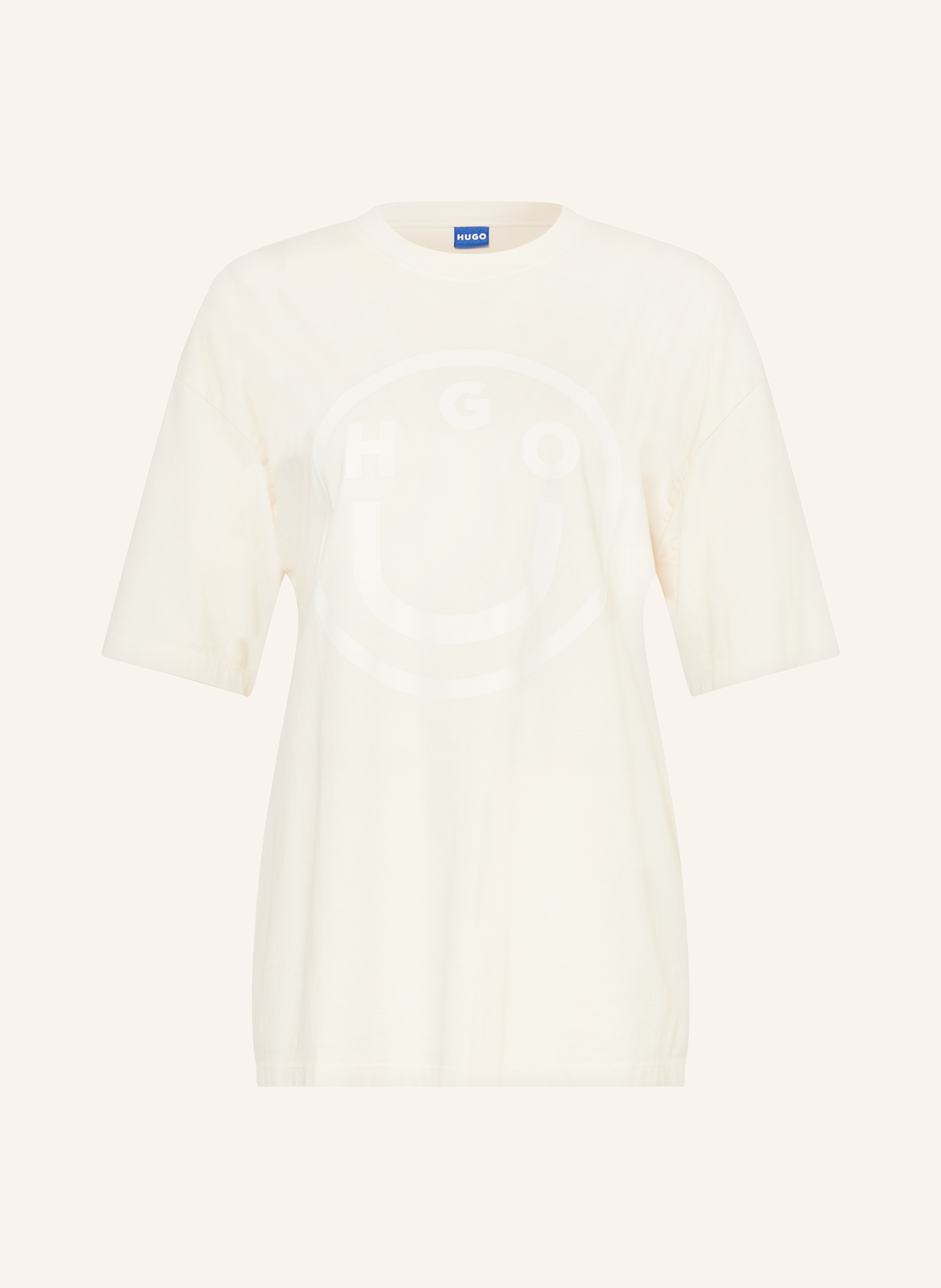 HUGO Oversized tričko: REŽNÁ