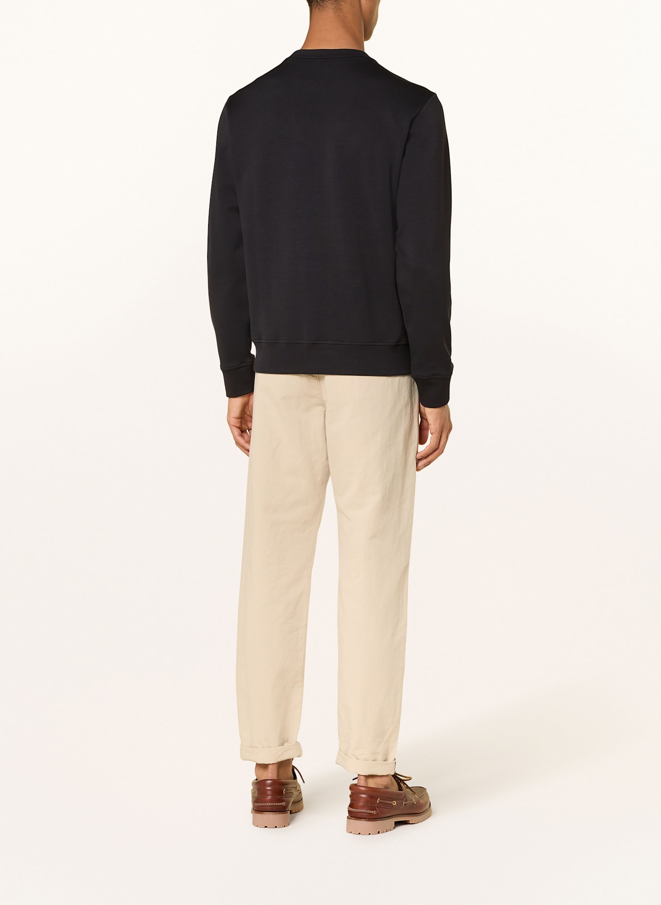 PAUL & SHARK Sweatshirt: BLACK / GOLD