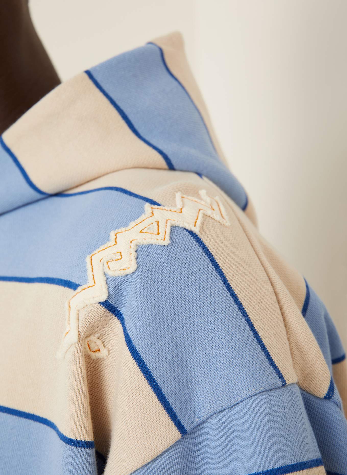 MARNI Sweatshirt: HELLBRAUN / HELLBLAU