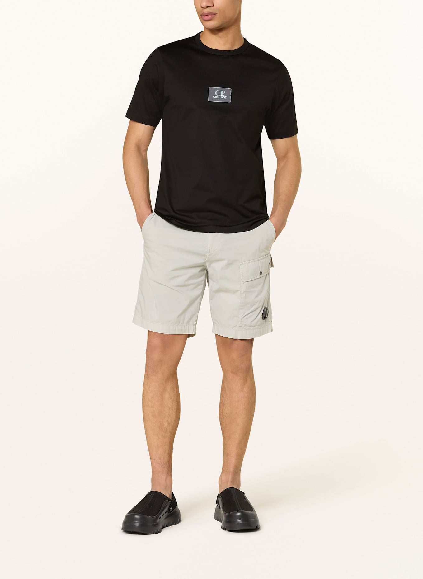 C.P. COMPANY T-Shirt: SCHWARZ