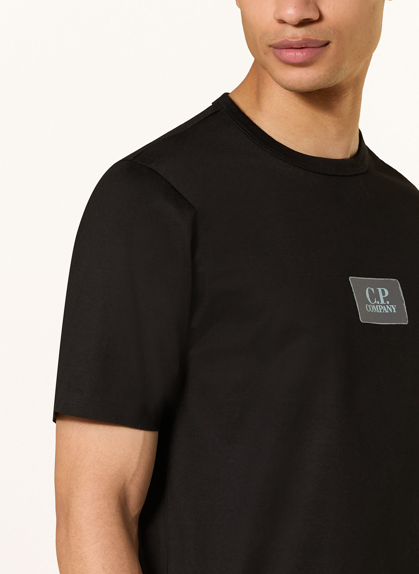 C.P. COMPANY T-Shirt: SCHWARZ