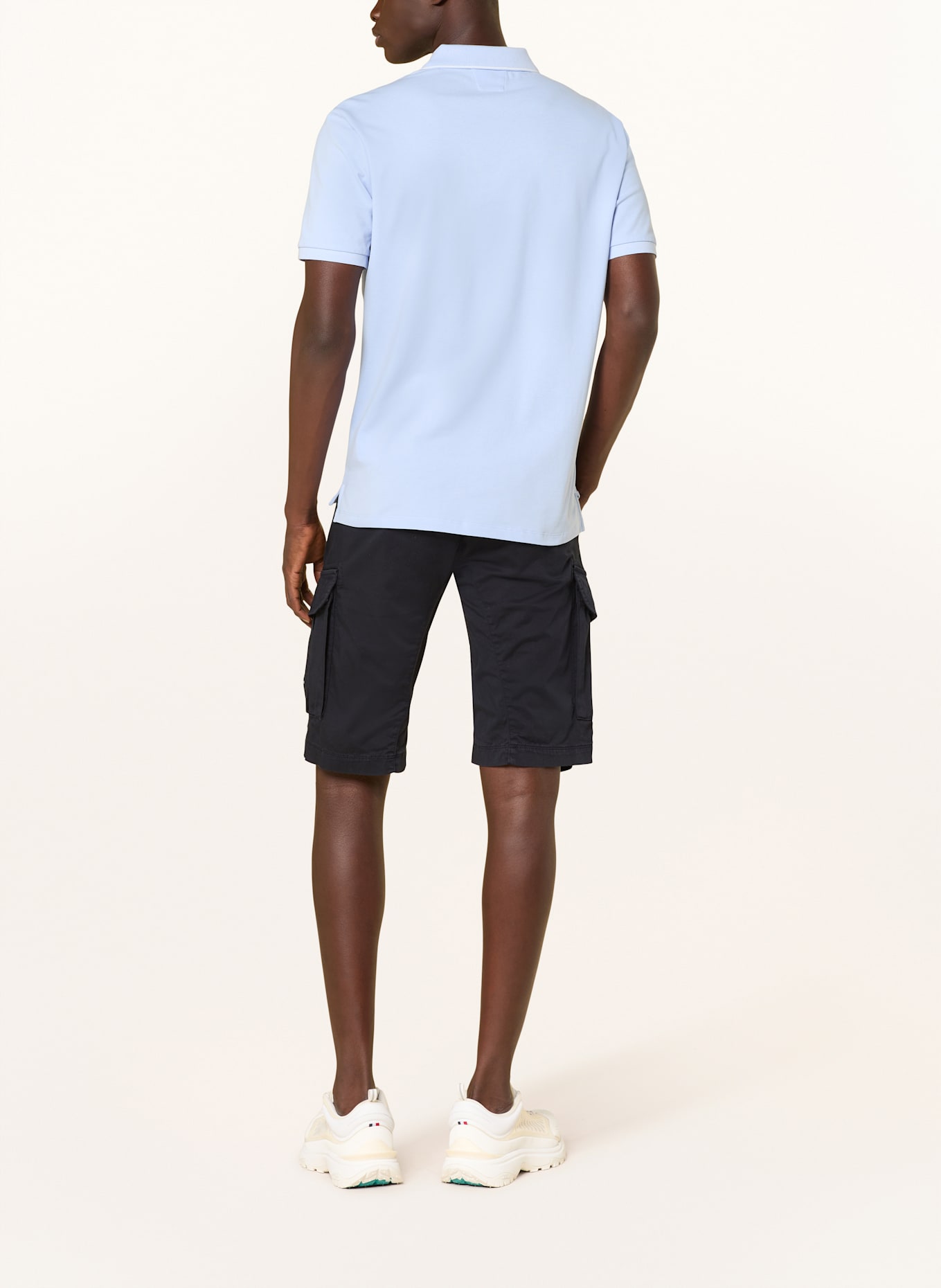 C.P. COMPANY Koszulka polo z piki: JASNONIEBIESKI