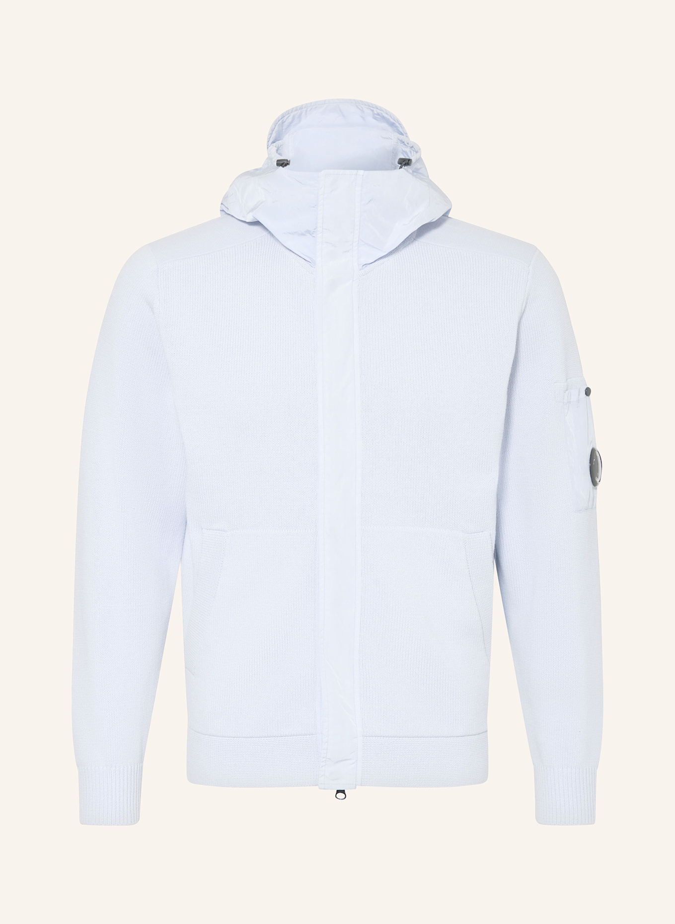 C.P. COMPANY Pletený kardigan: TMAVĚ MODRÁ