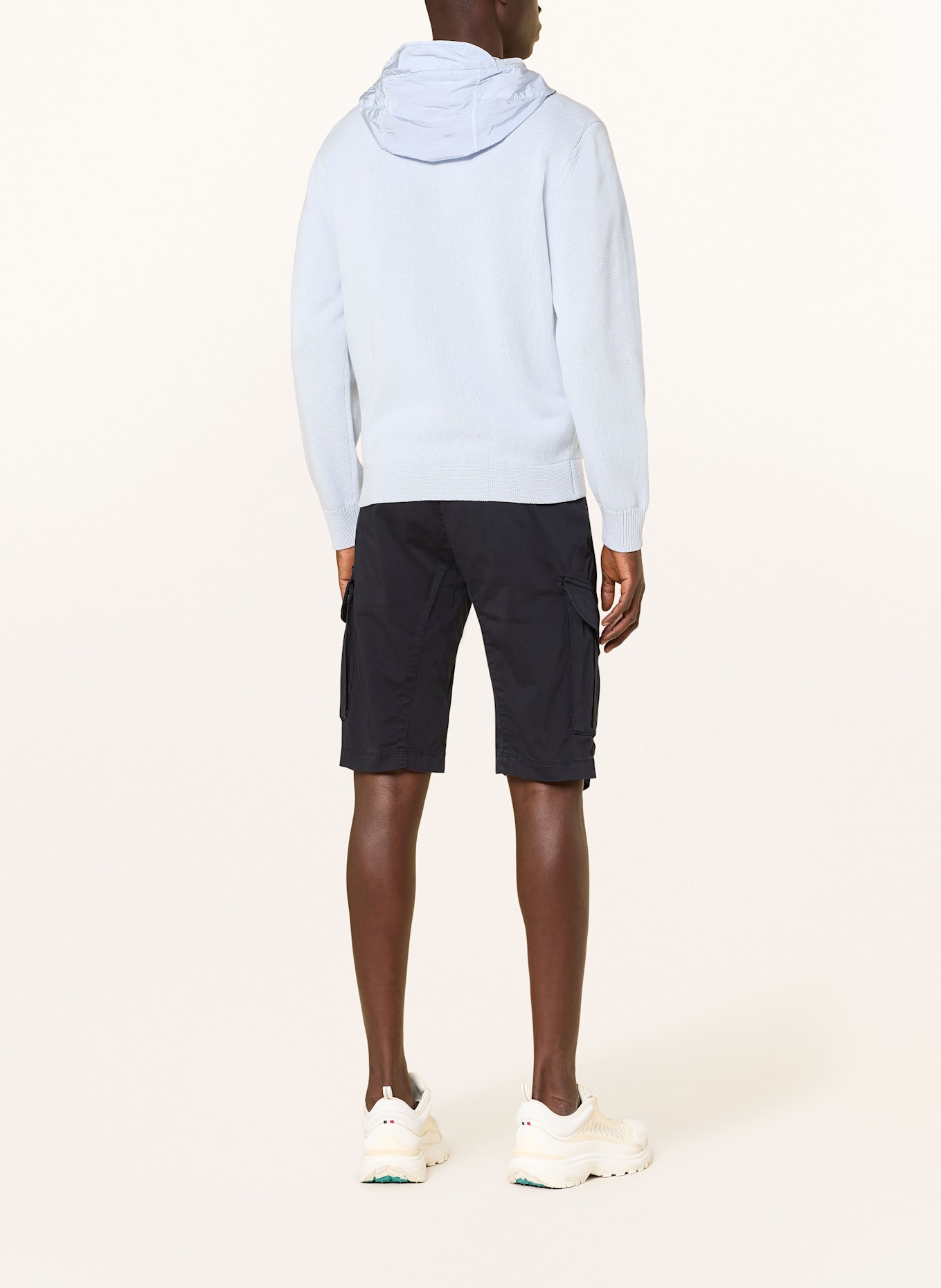 C.P. COMPANY Pletený kardigan: TMAVĚ MODRÁ