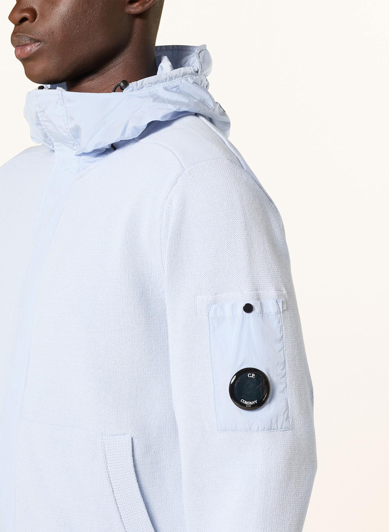 C.P. COMPANY Pletený kardigan: TMAVĚ MODRÁ