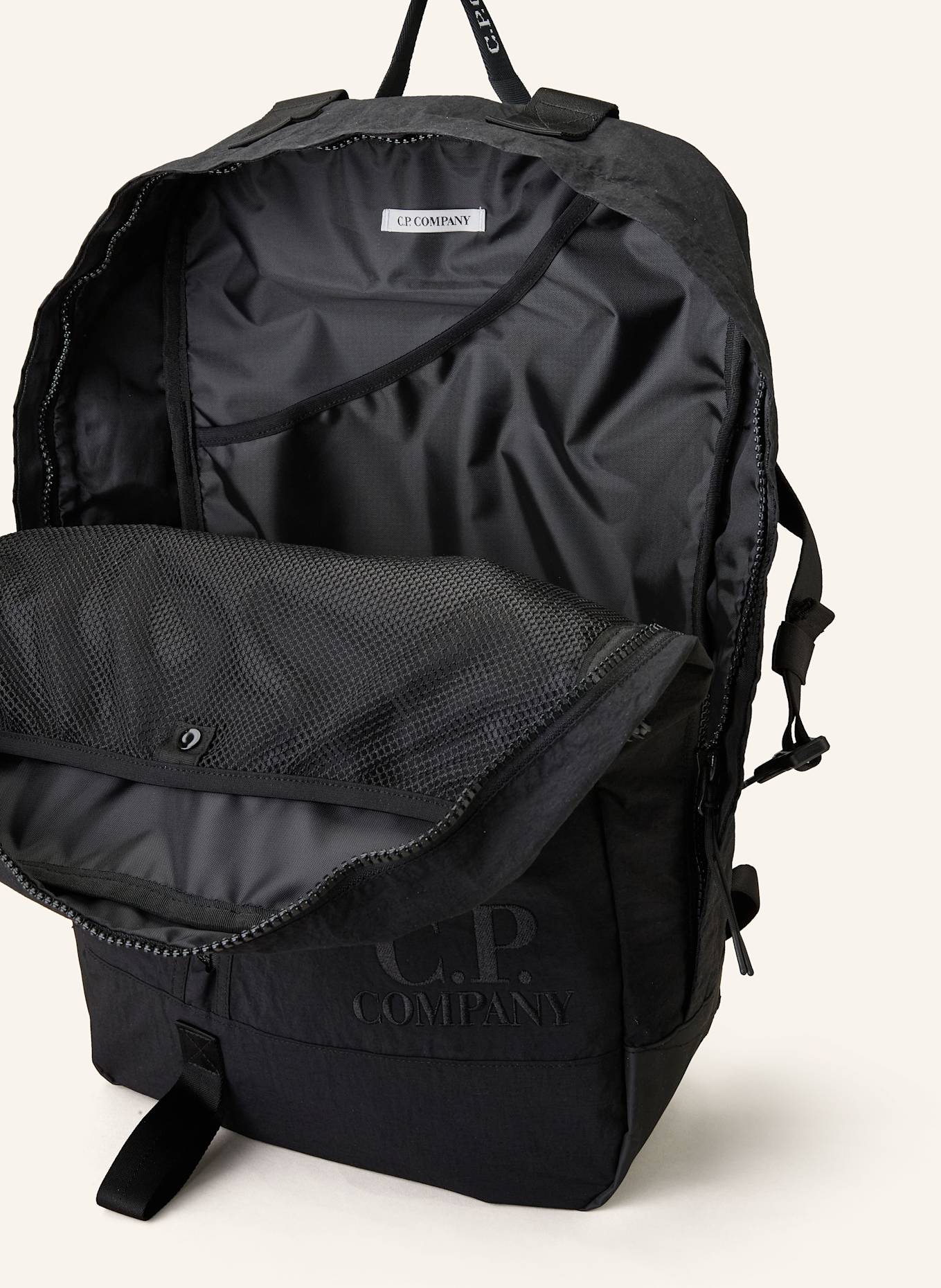 C.P. COMPANY Rucksack, Farbe: SCHWARZ (Bild 3)