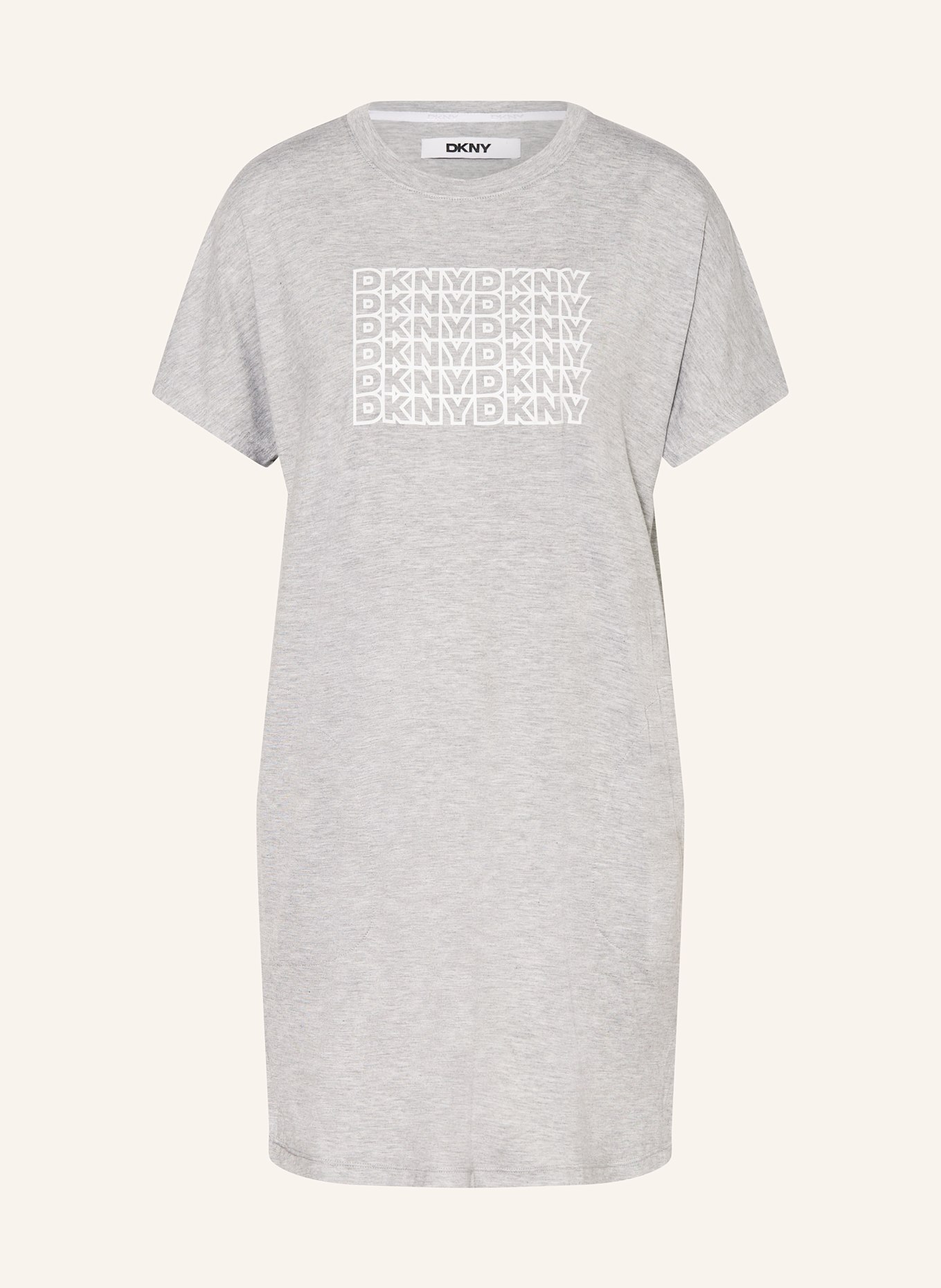 DKNY Nachthemd FITS THE VIBE: HELLGRAU
