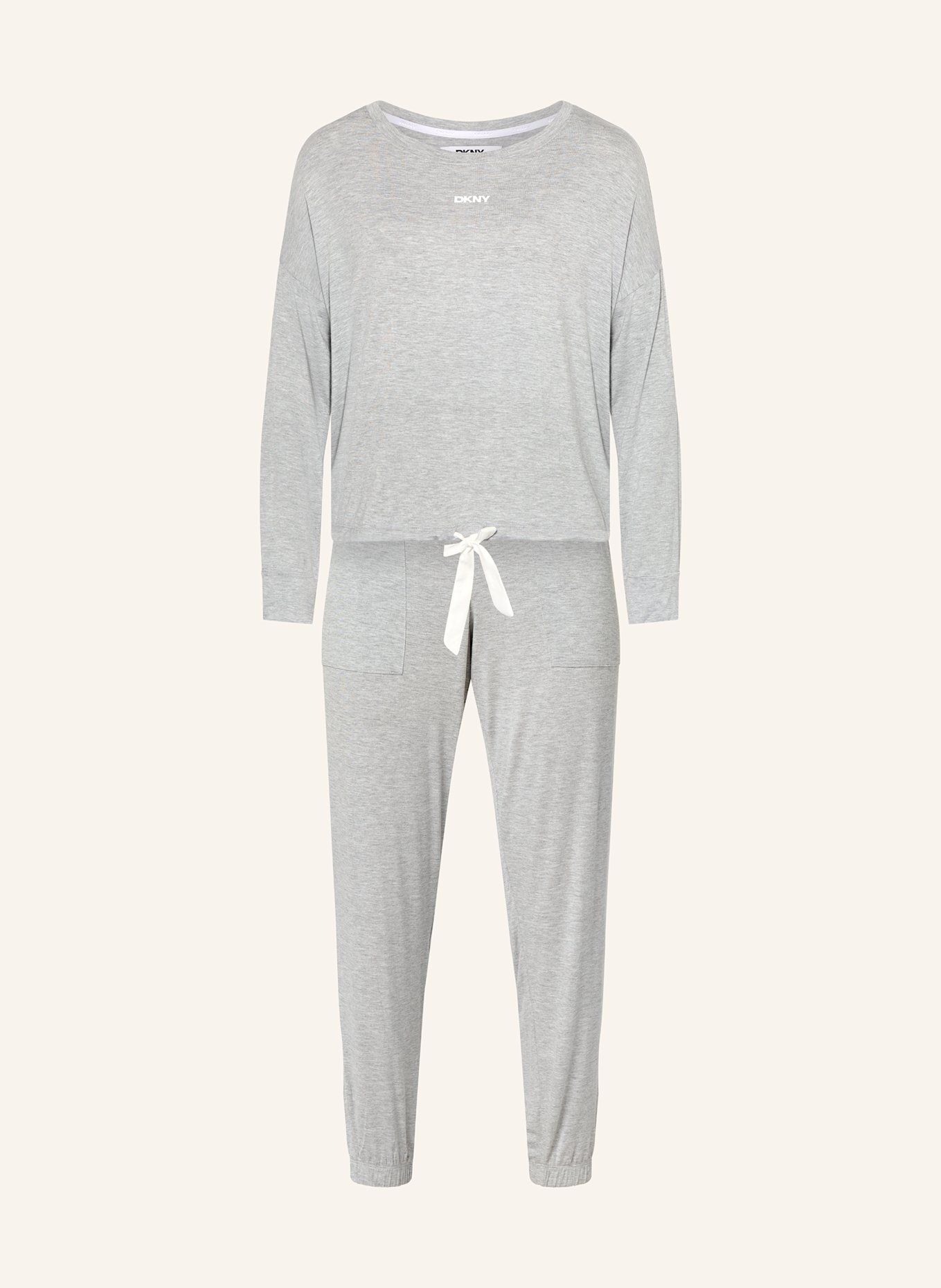 DKNY Schlafanzug FITS THE VIBE: HELLGRAU