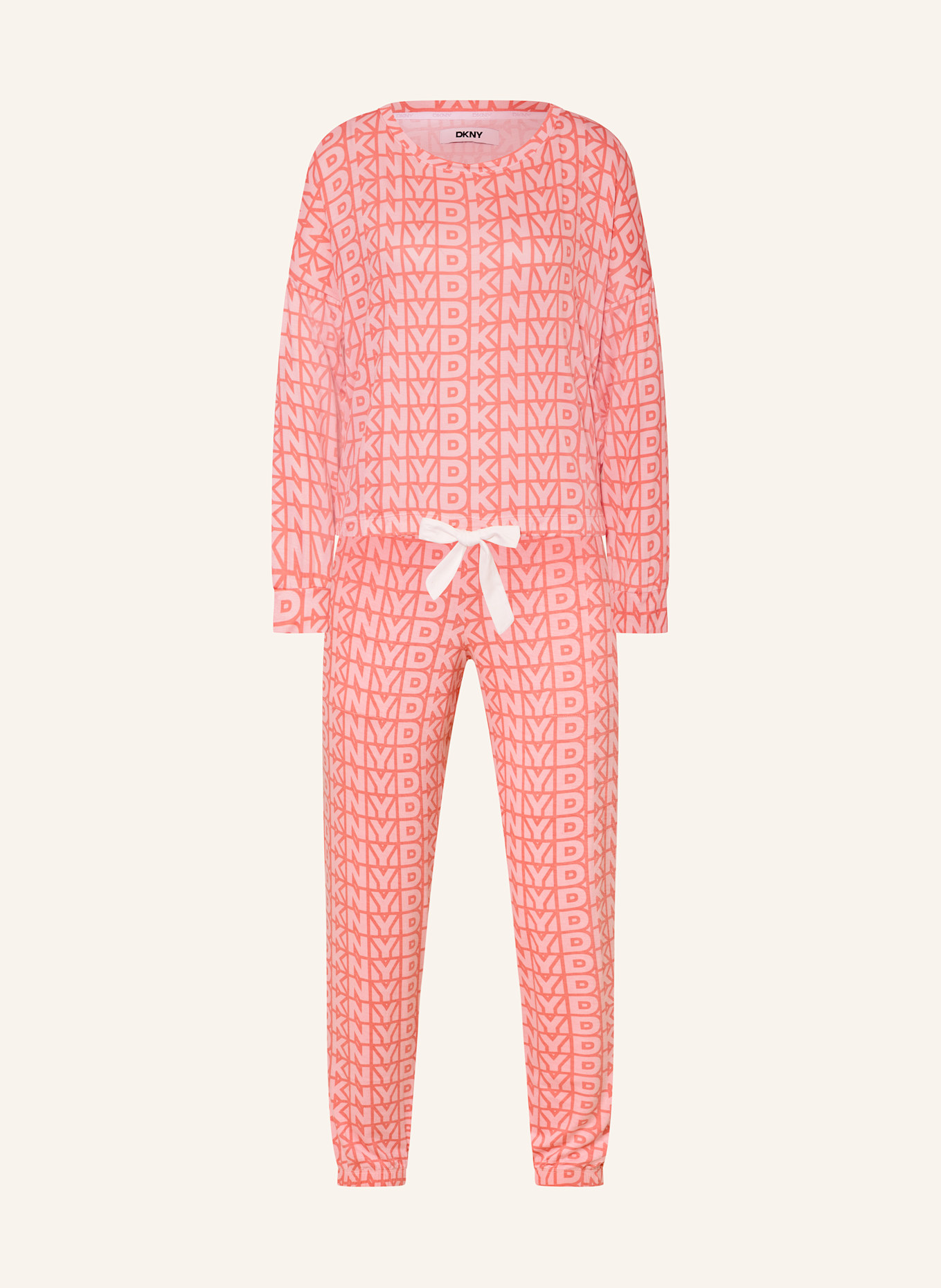 DKNY Schlafanzug FITS THE VIBE: HELLROT/ HELLROSA