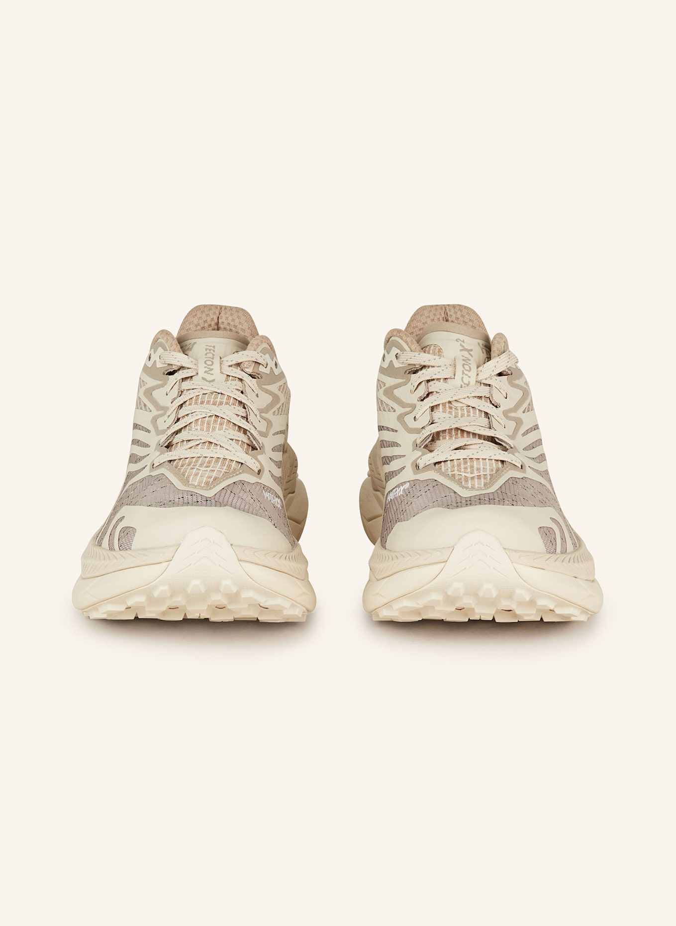 HOKA Sneaker TECTON X 2 TS: BEIGE / ECRU / HELLGRAU