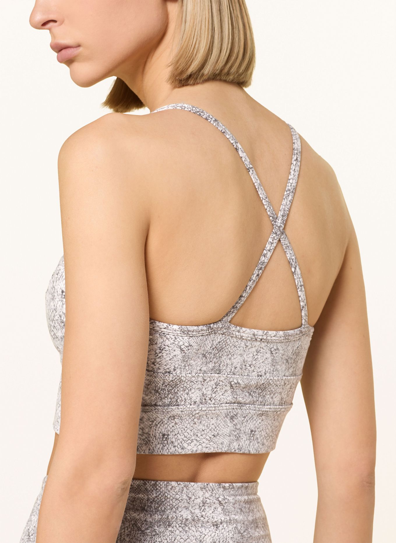 VARLEY Sport-BH LETS MOVE IRENA: WEISS / GRAU