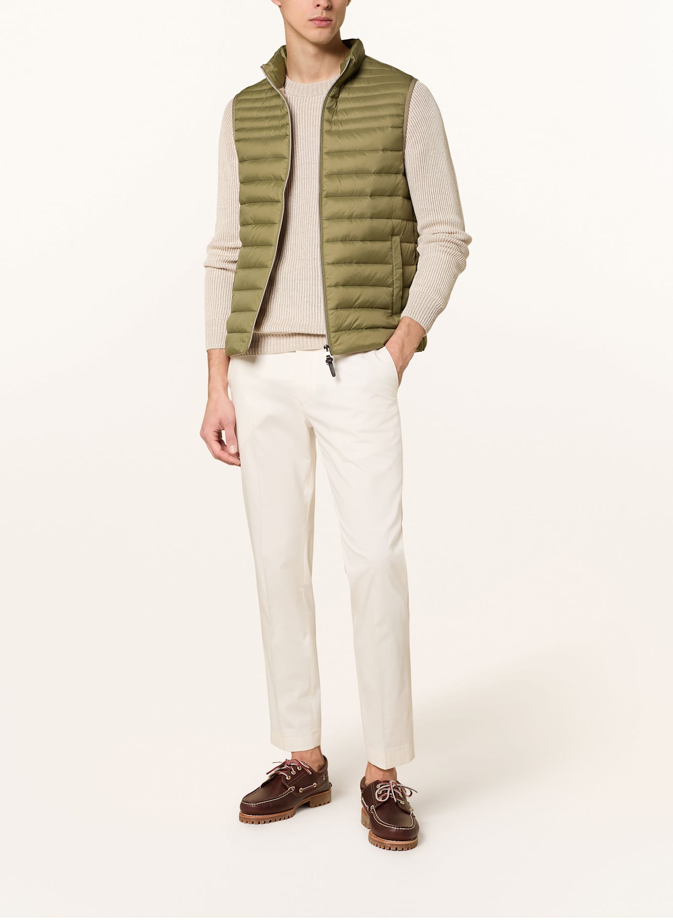 HACKETT LONDON Steppweste: OLIV