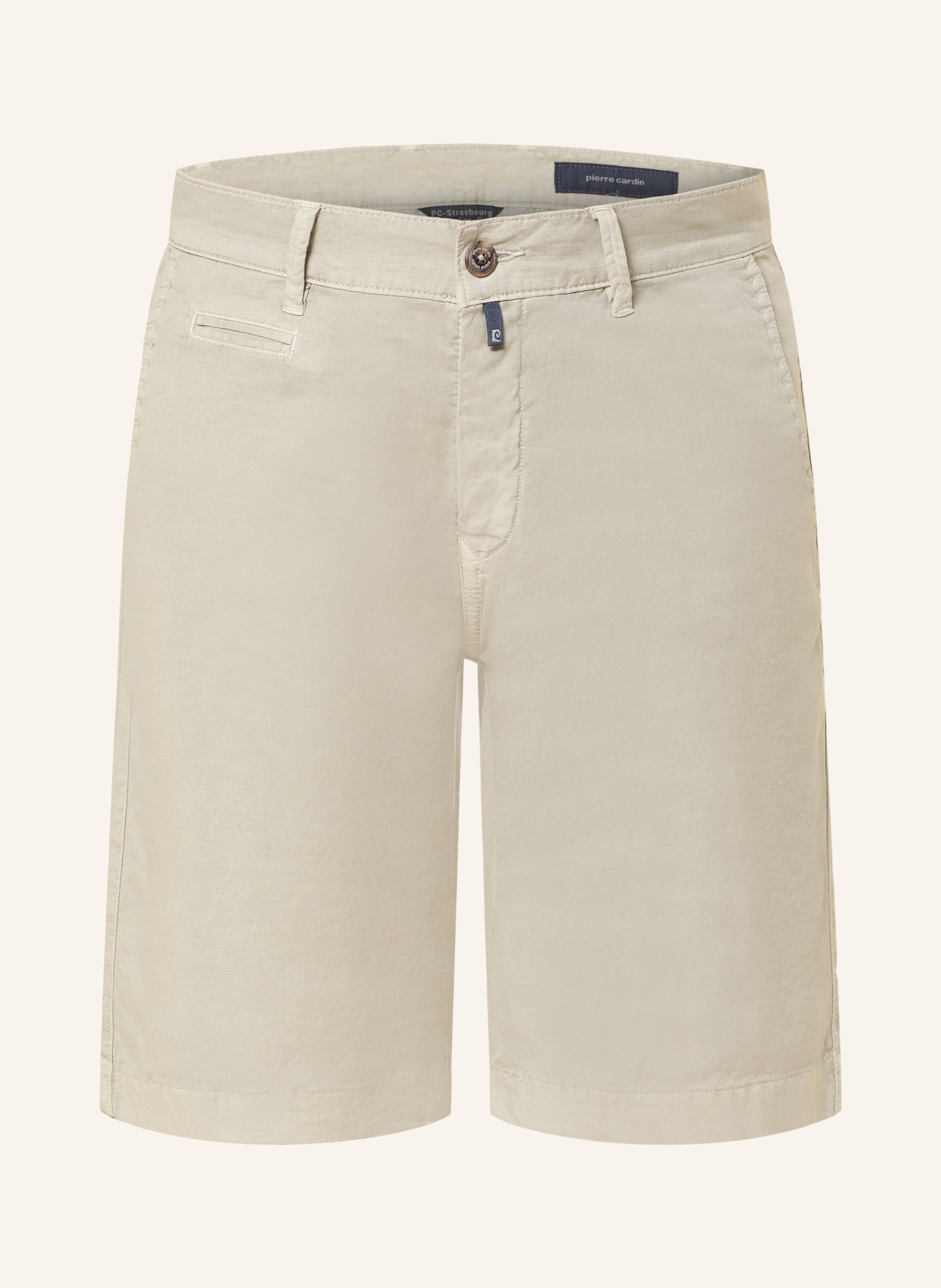 pierre cardin Chinoshorts STRASBOURG Regular Fit: HELLGRÜN