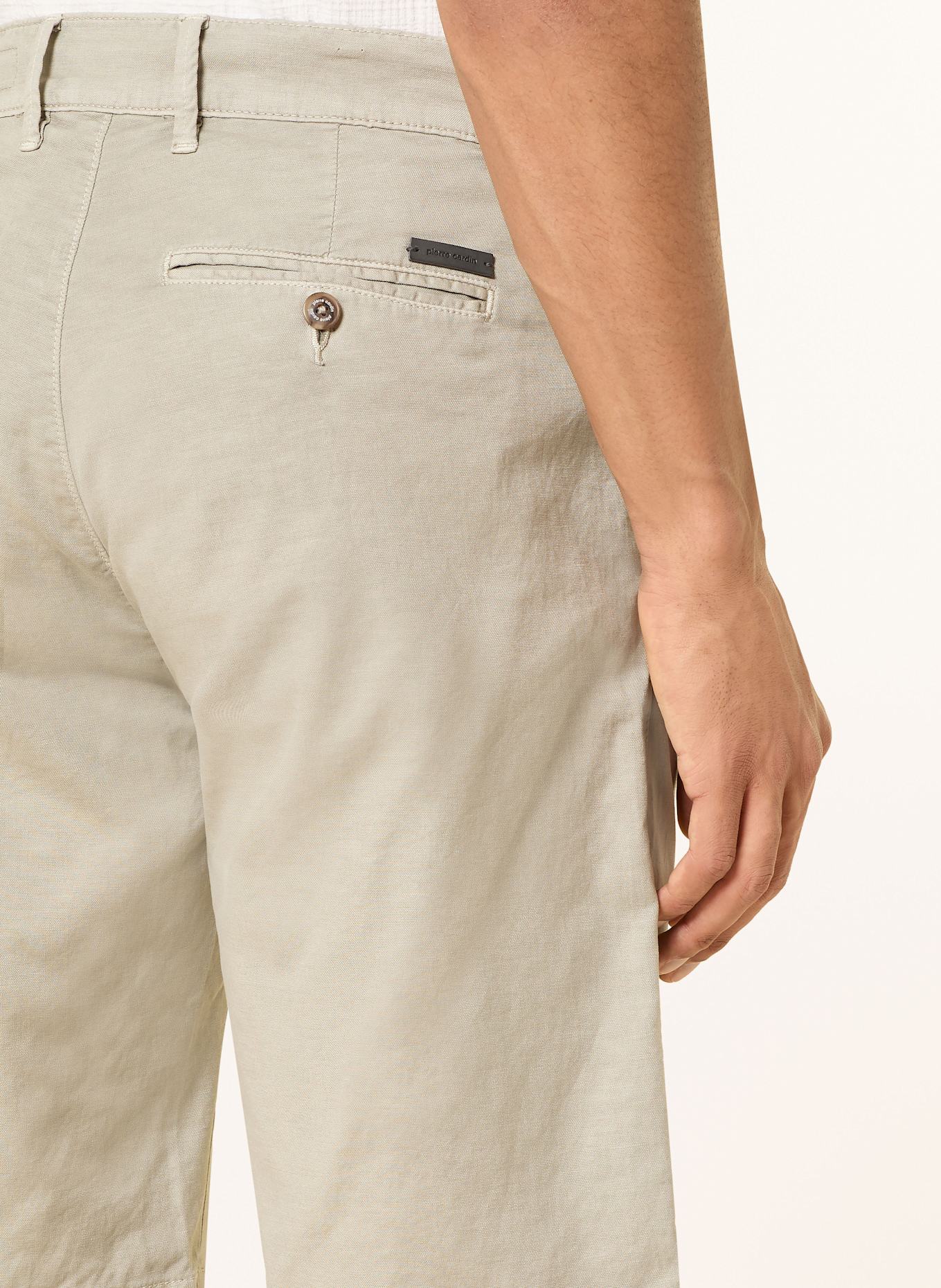 pierre cardin Chinoshorts STRASBOURG Regular Fit: HELLGRÜN