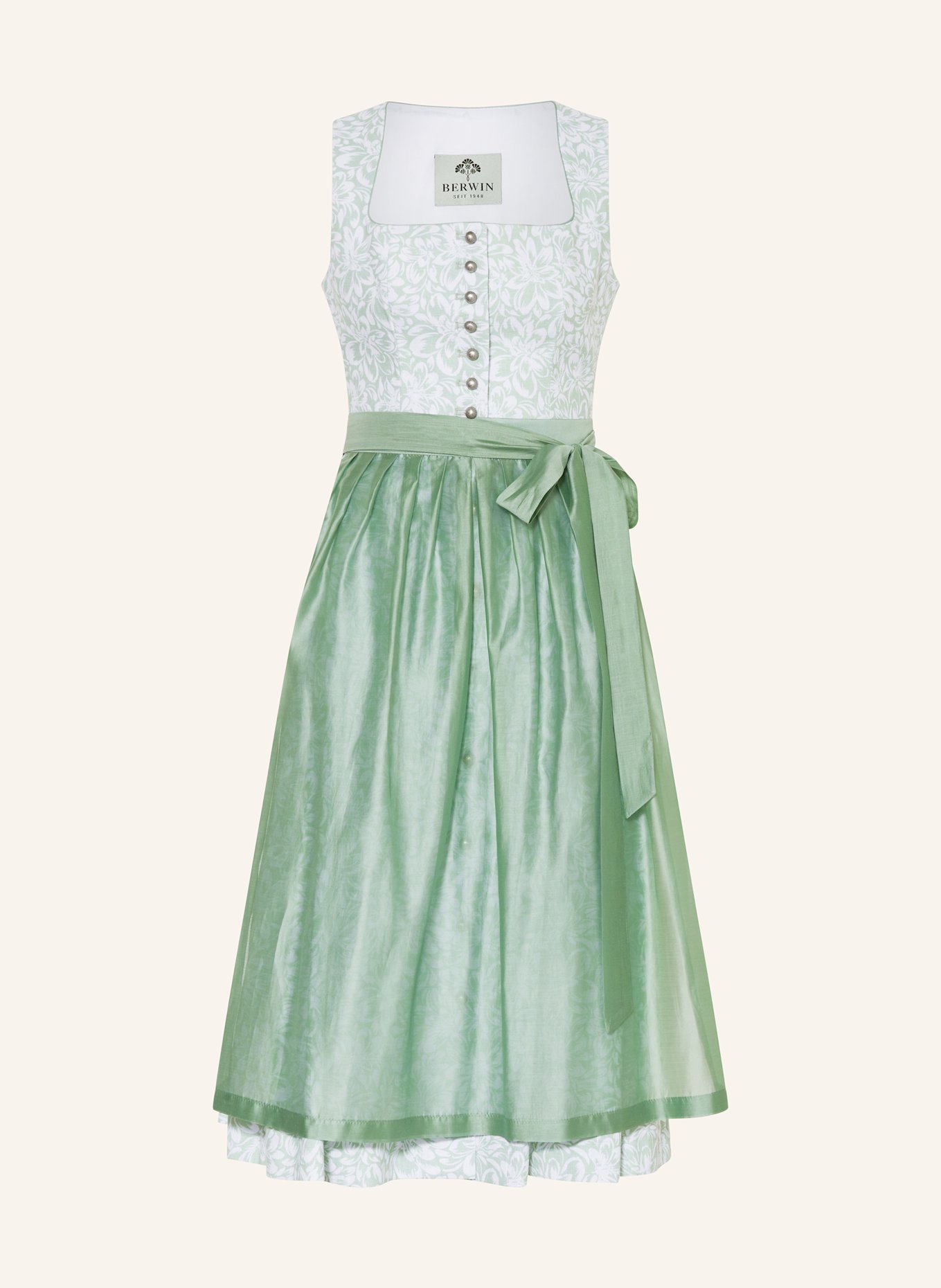 BERWIN & WOLFF Dirndl made of linen: in the last step at check out