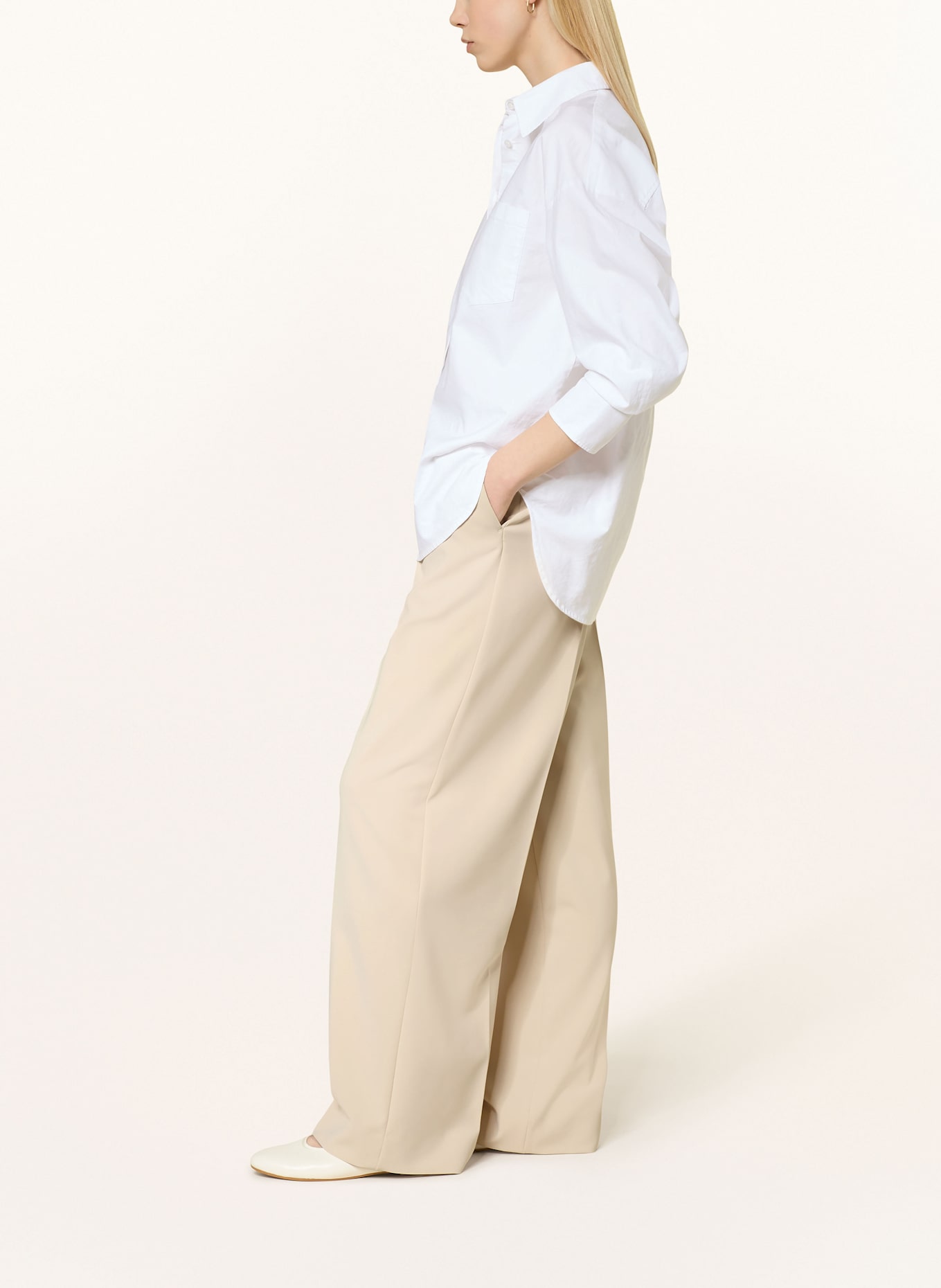 ROSSI Kalhoty Marlene NOA: KRÉMOVÁ