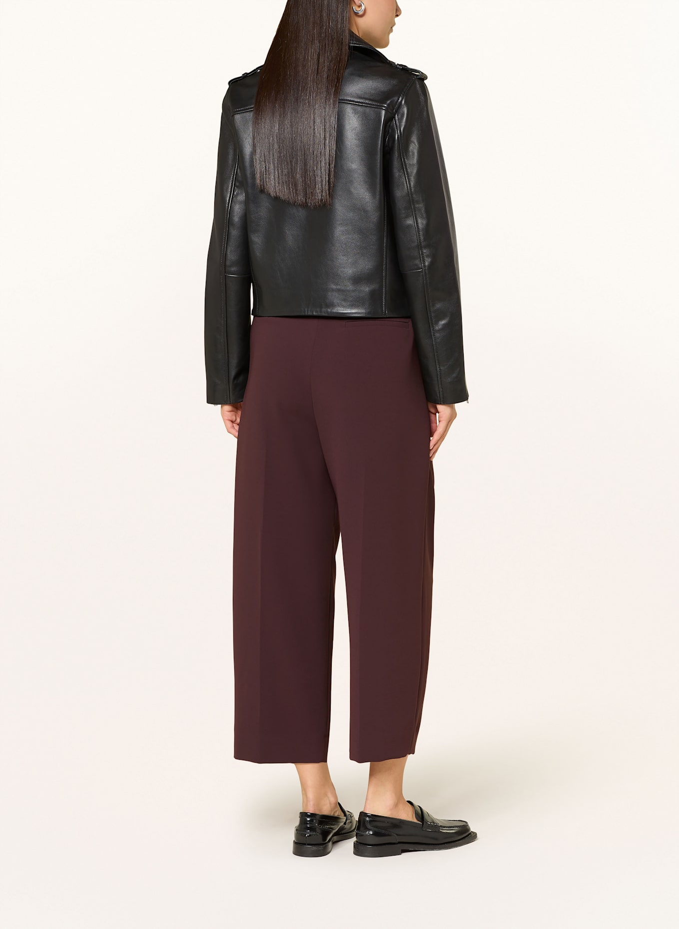 ROSSI 7/8 kalhoty NOA: TMAVĚ ČERVENÁ