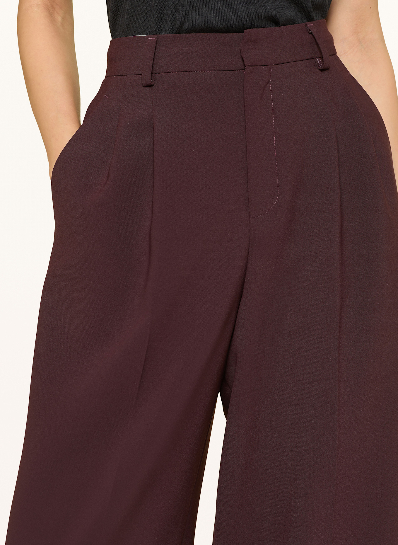 ROSSI 7/8 kalhoty NOA: TMAVĚ ČERVENÁ