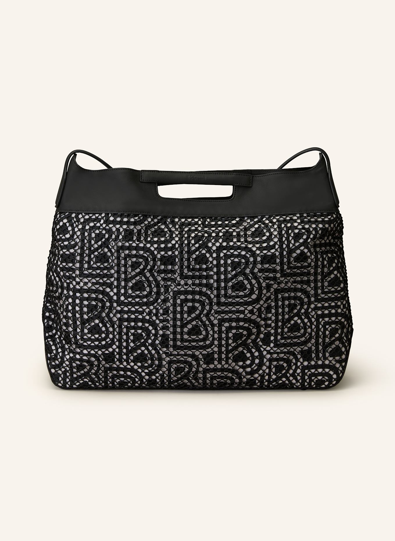 BOGNER Handtasche WALENSEE: SCHWARZ/ ECRU