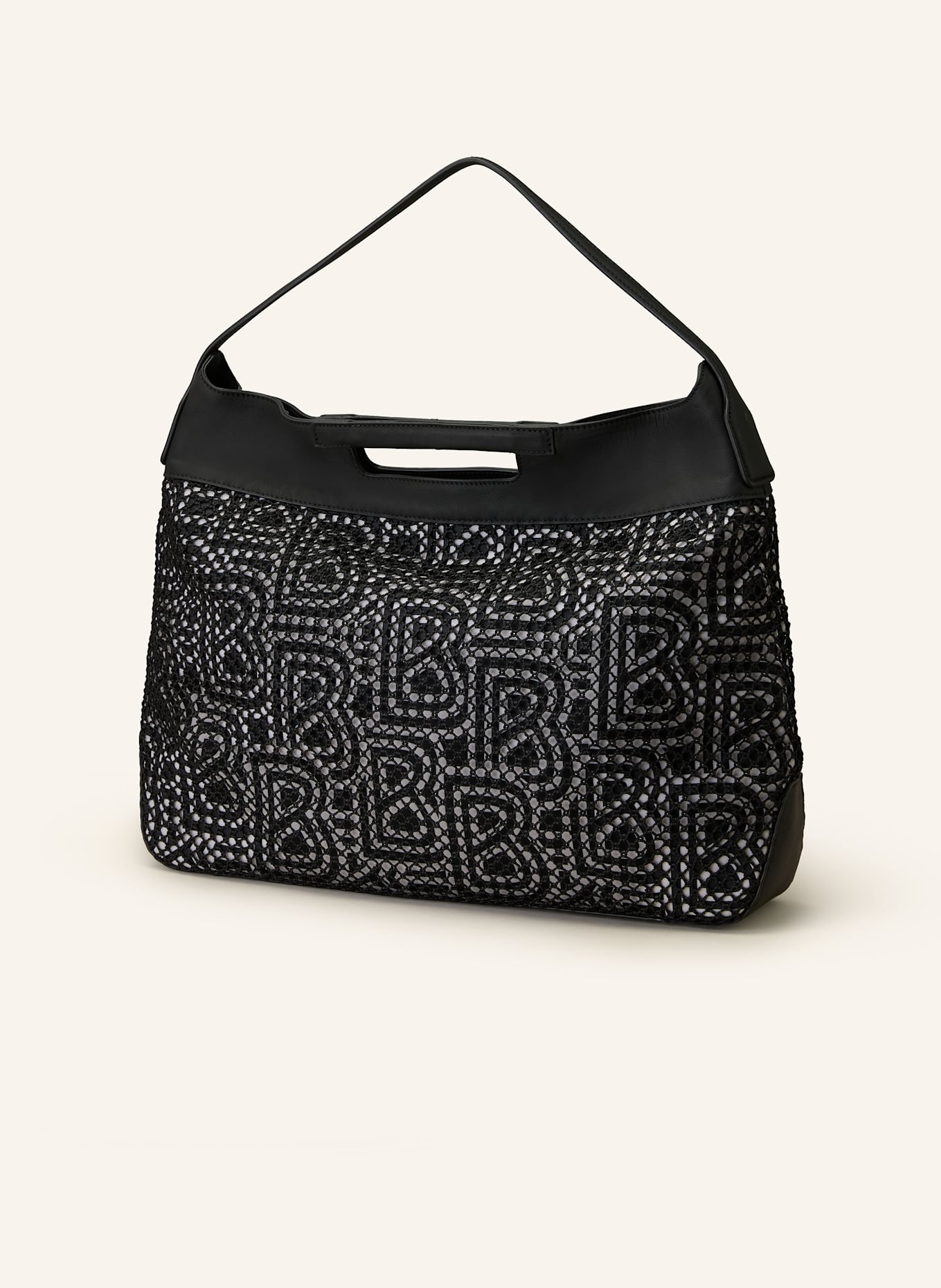 BOGNER Handtasche WALENSEE: SCHWARZ/ ECRU