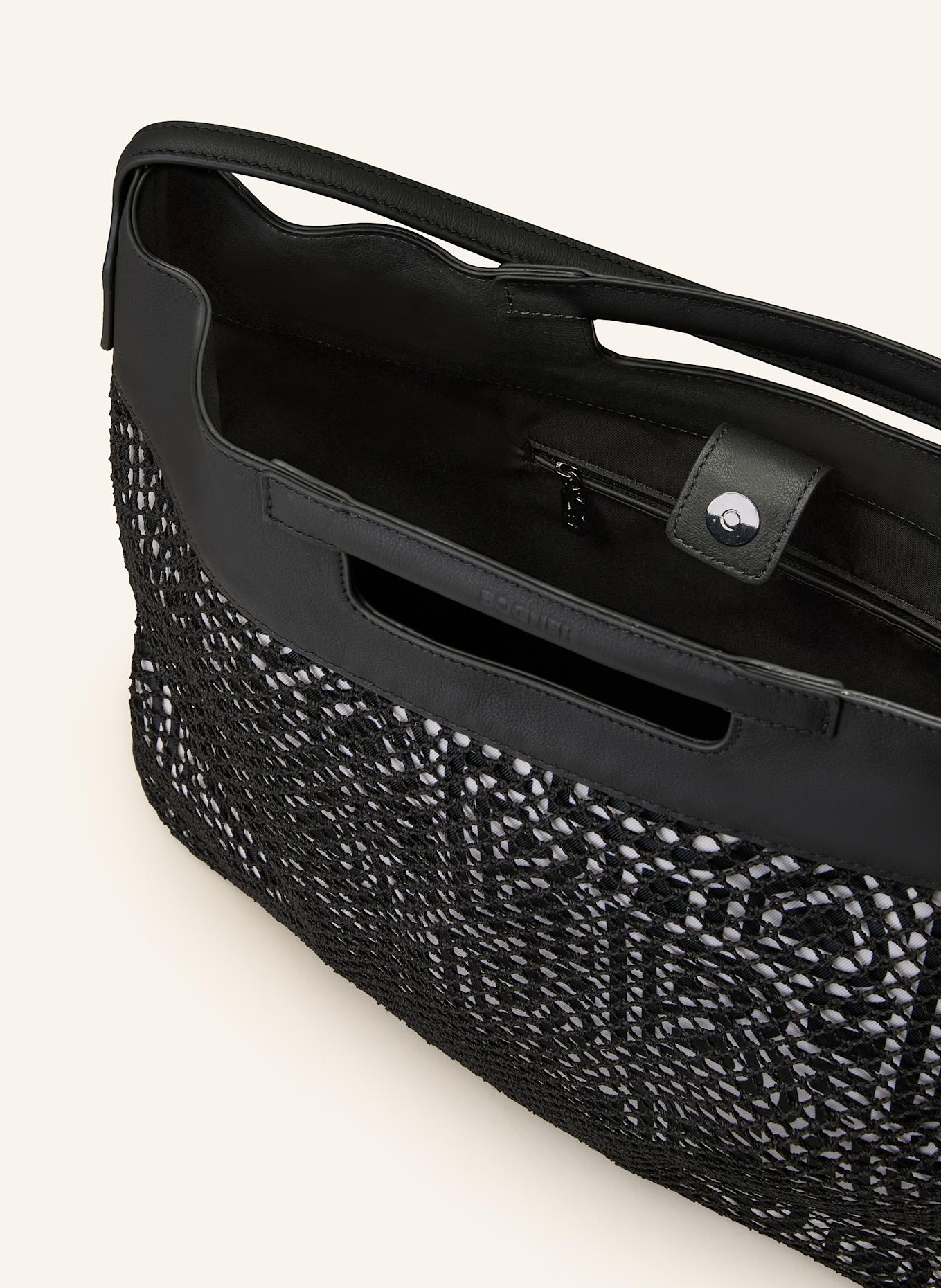 BOGNER Handtasche WALENSEE: SCHWARZ/ ECRU