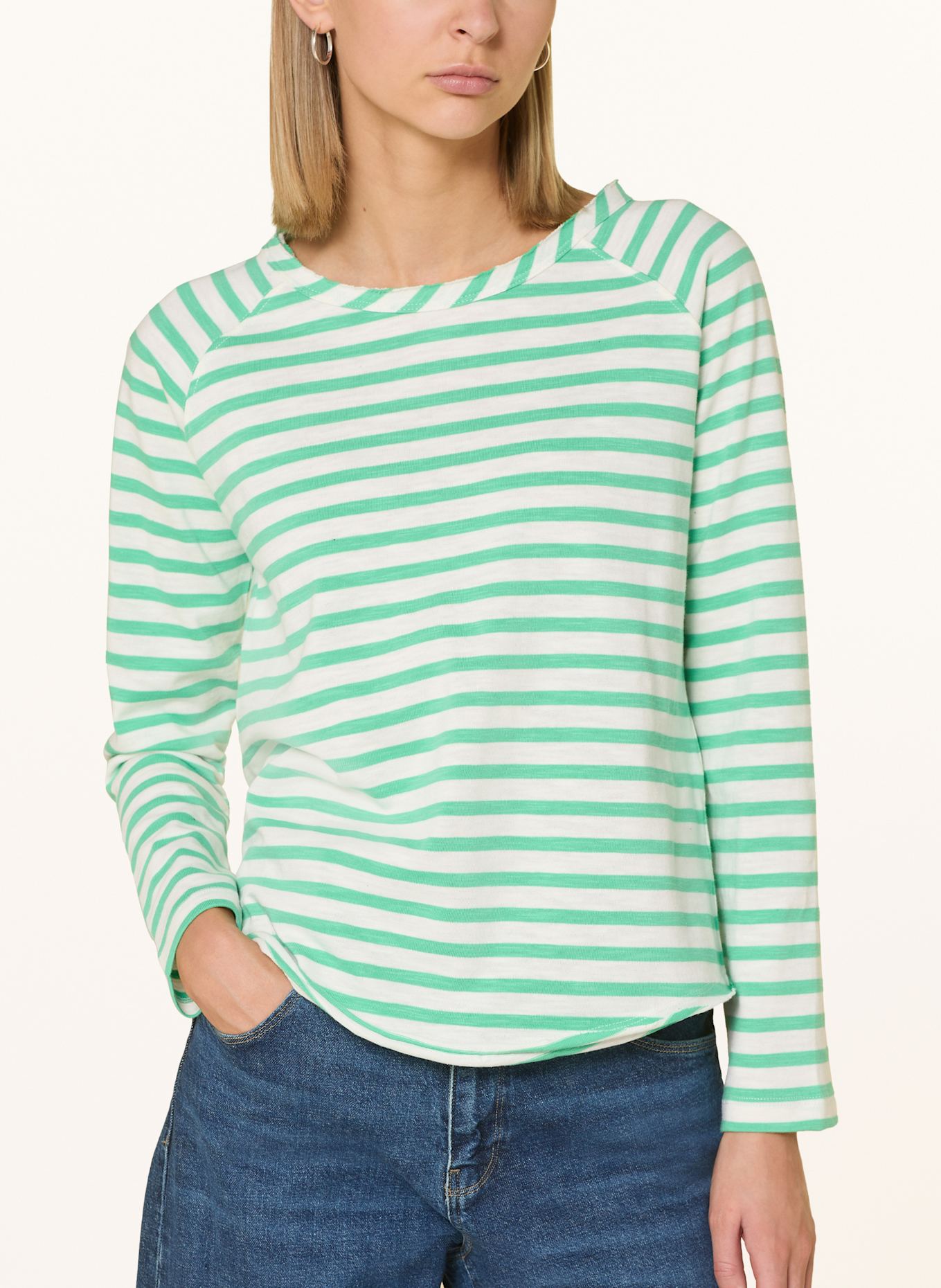 Smith & Soul Mikina: BÍLÁ / ZELENÁ