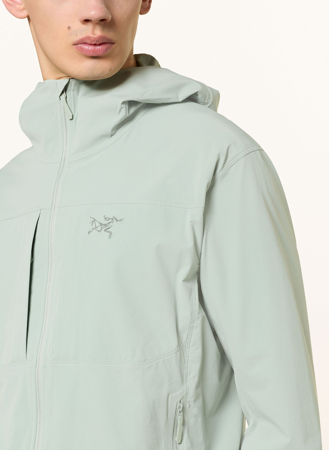ARC'TERYX Funktionsjacke GAMMA: HELLGRÜN