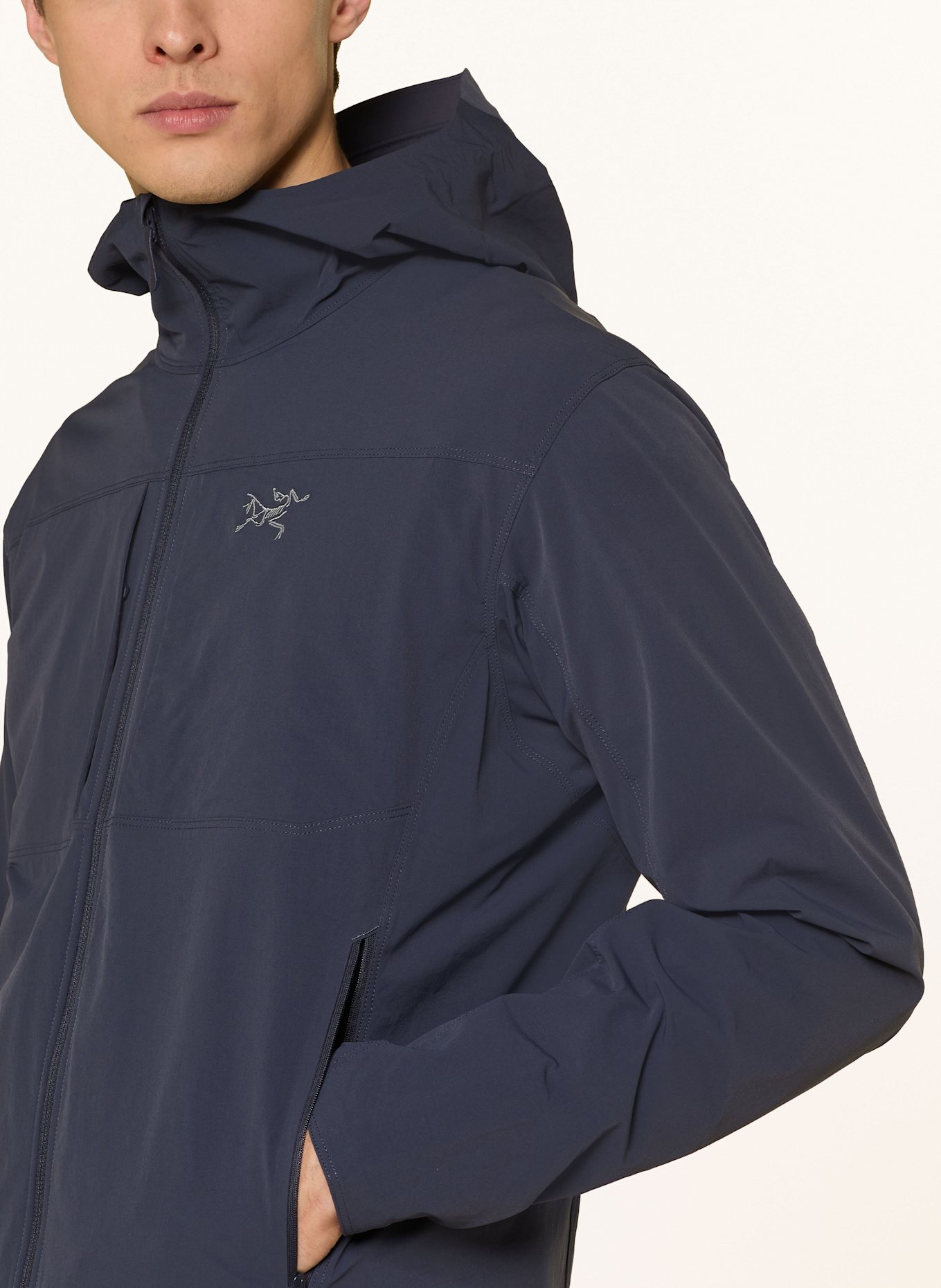 ARC'TERYX Funktionsjacke GAMMA: DUNKELBLAU