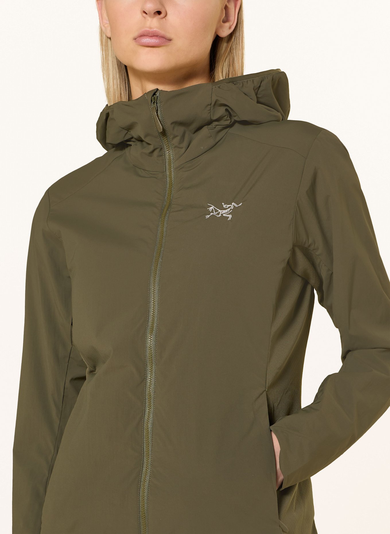 ARC'TERYX Midlayer-Jacke ATOM SL: KHAKI