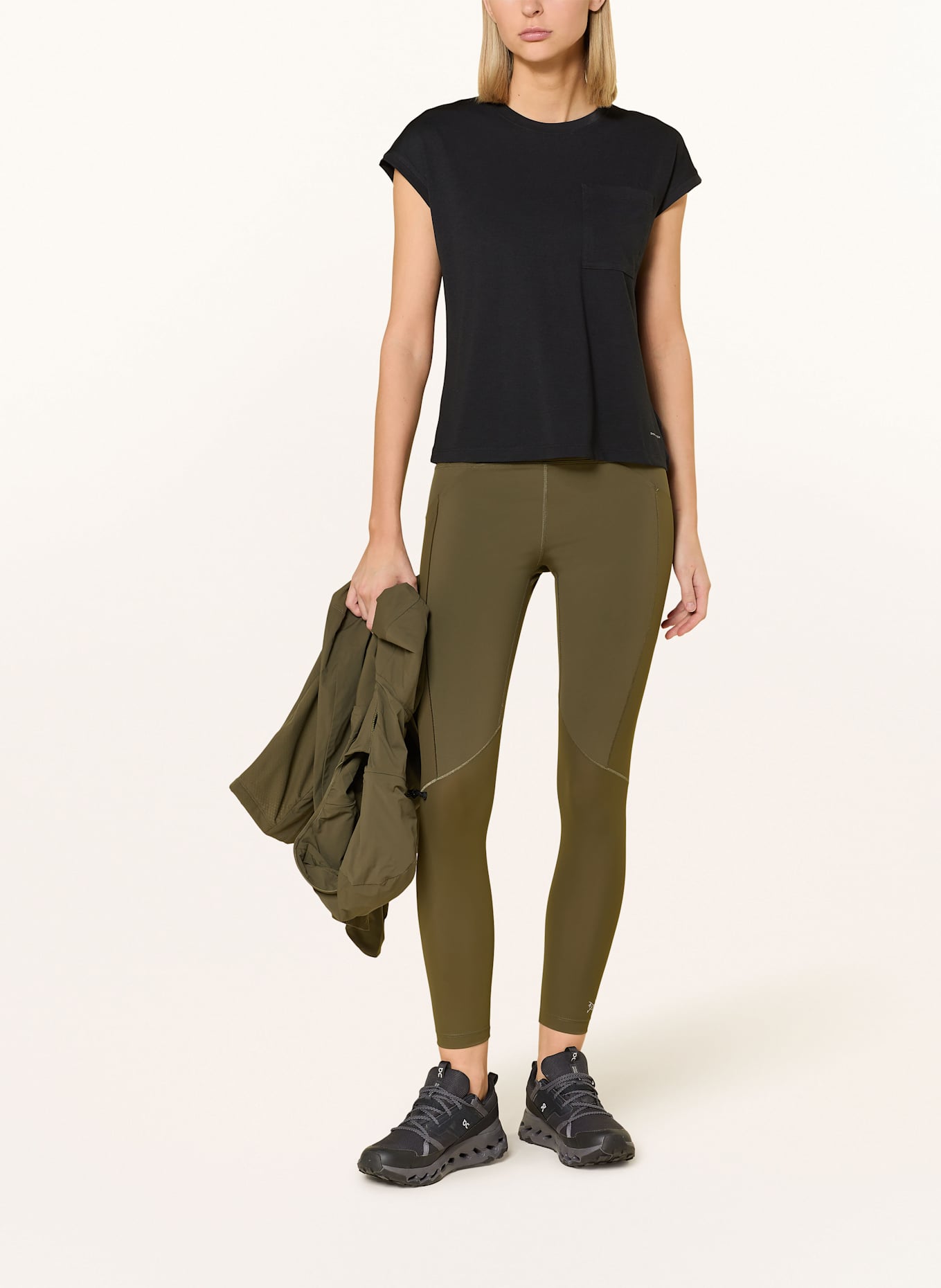 ARC'TERYX Tights ESSENT HIGHRISE UTILITY: OLIV