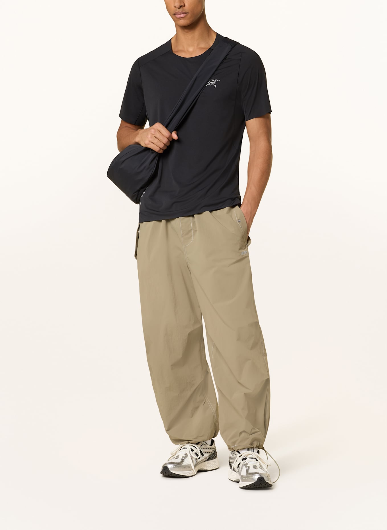 ARC'TERYX T-Shirt NORVAN: SCHWARZ
