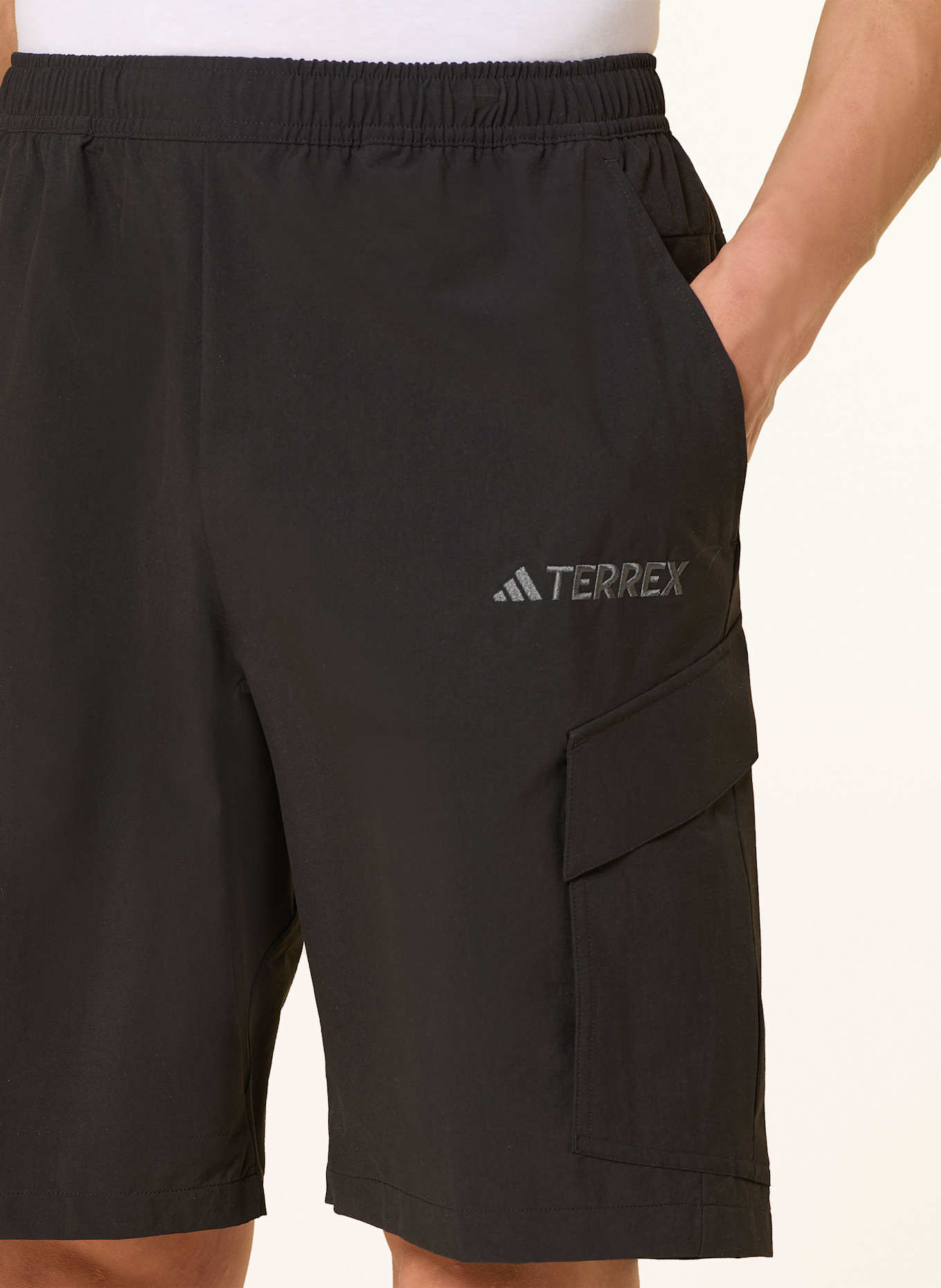 adidas TERREX Cargoshorts TERREX XPLORIC Wide Fit: SCHWARZ