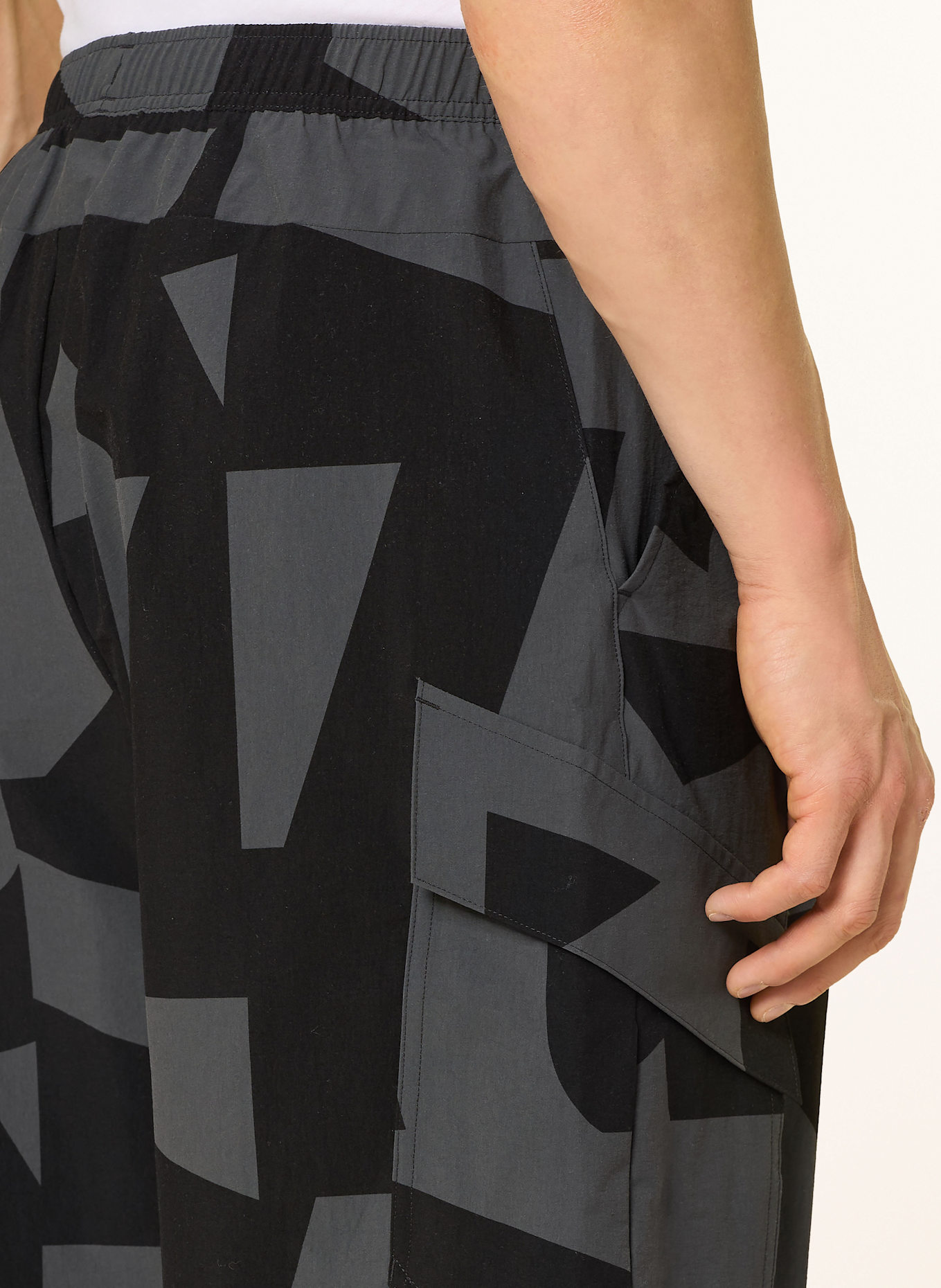 adidas TERREX Trekkinghose TERREX XPLORIC PRINTED: SCHWARZ / BLAUGRAU