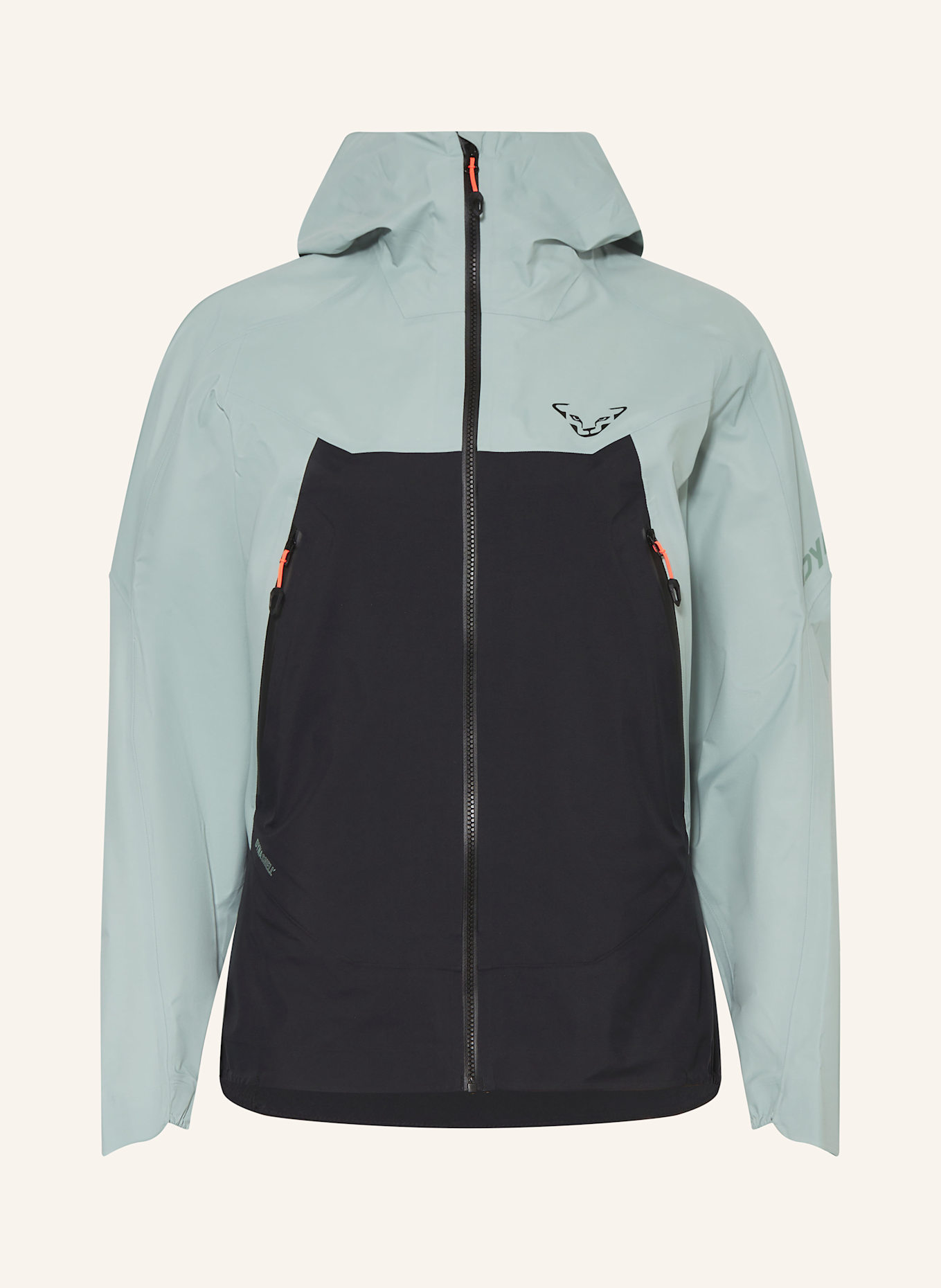 DYNAFIT Hardshell-Jacke TRANSALPER 3L in mint/ schwarz