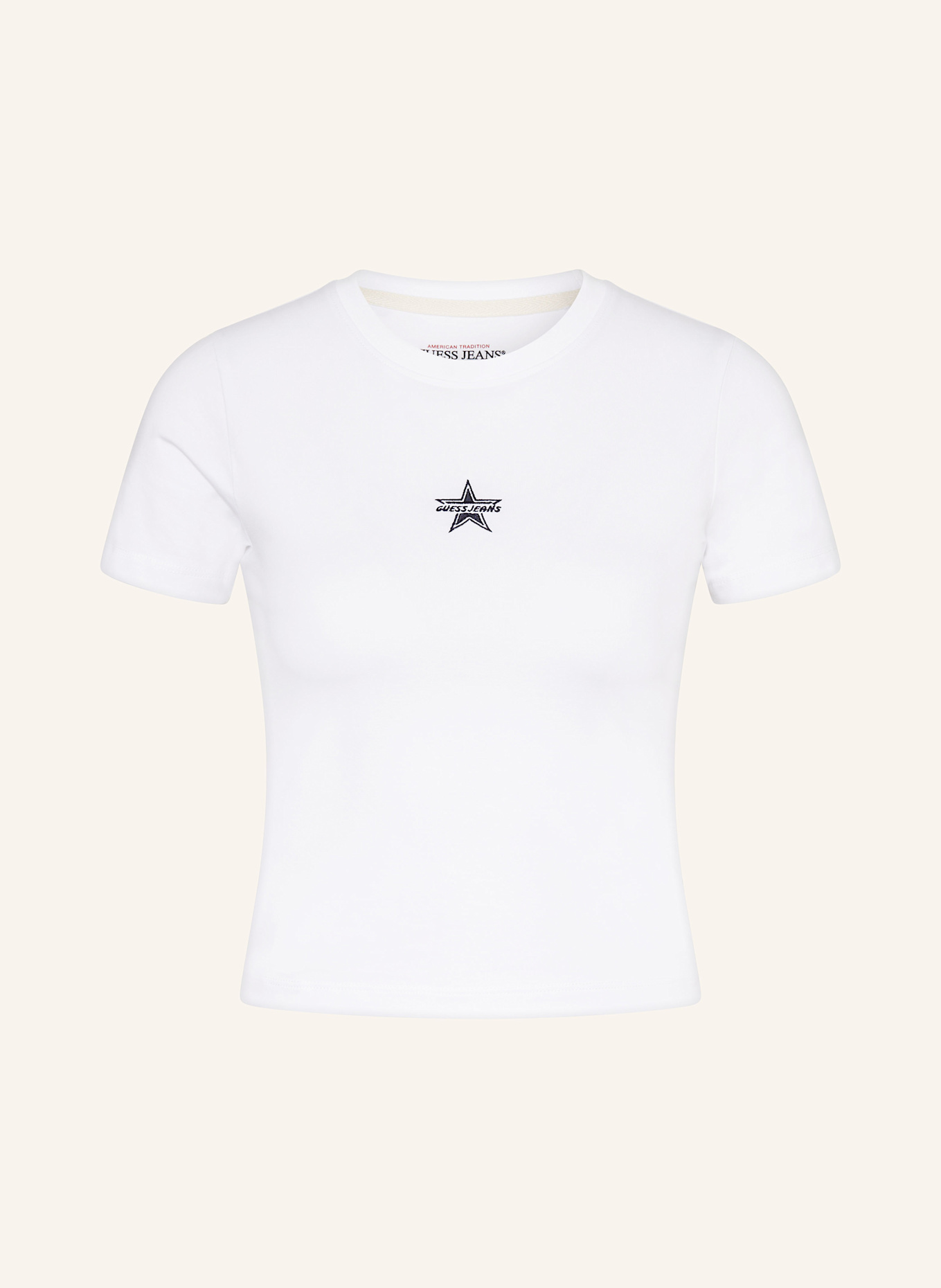 GUESS JEANS T-shirt: WHITE