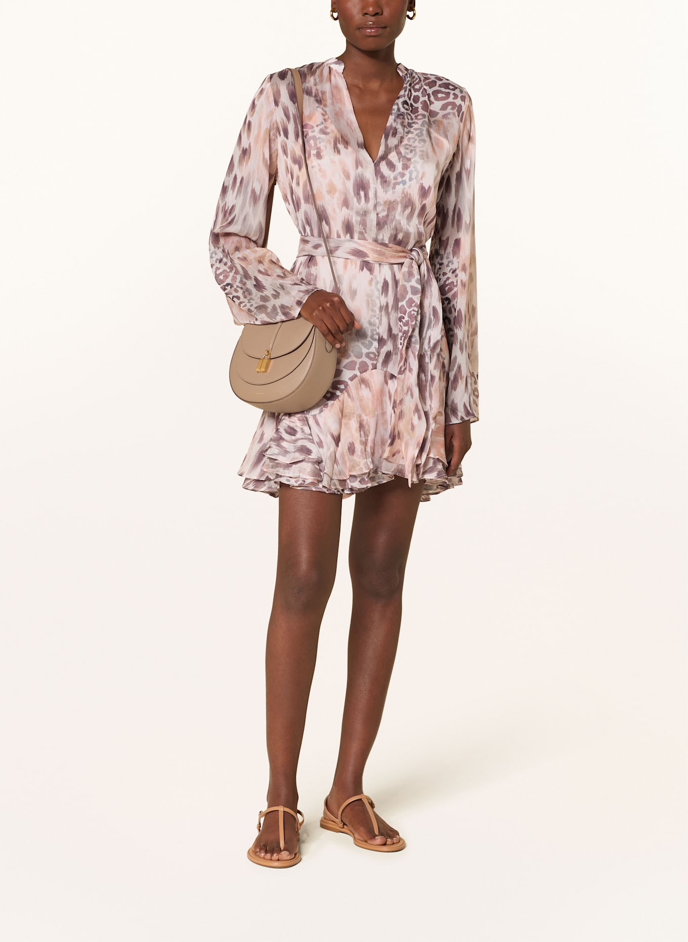 DEMELLIER Umhängetasche SIENA: HELLBRAUN