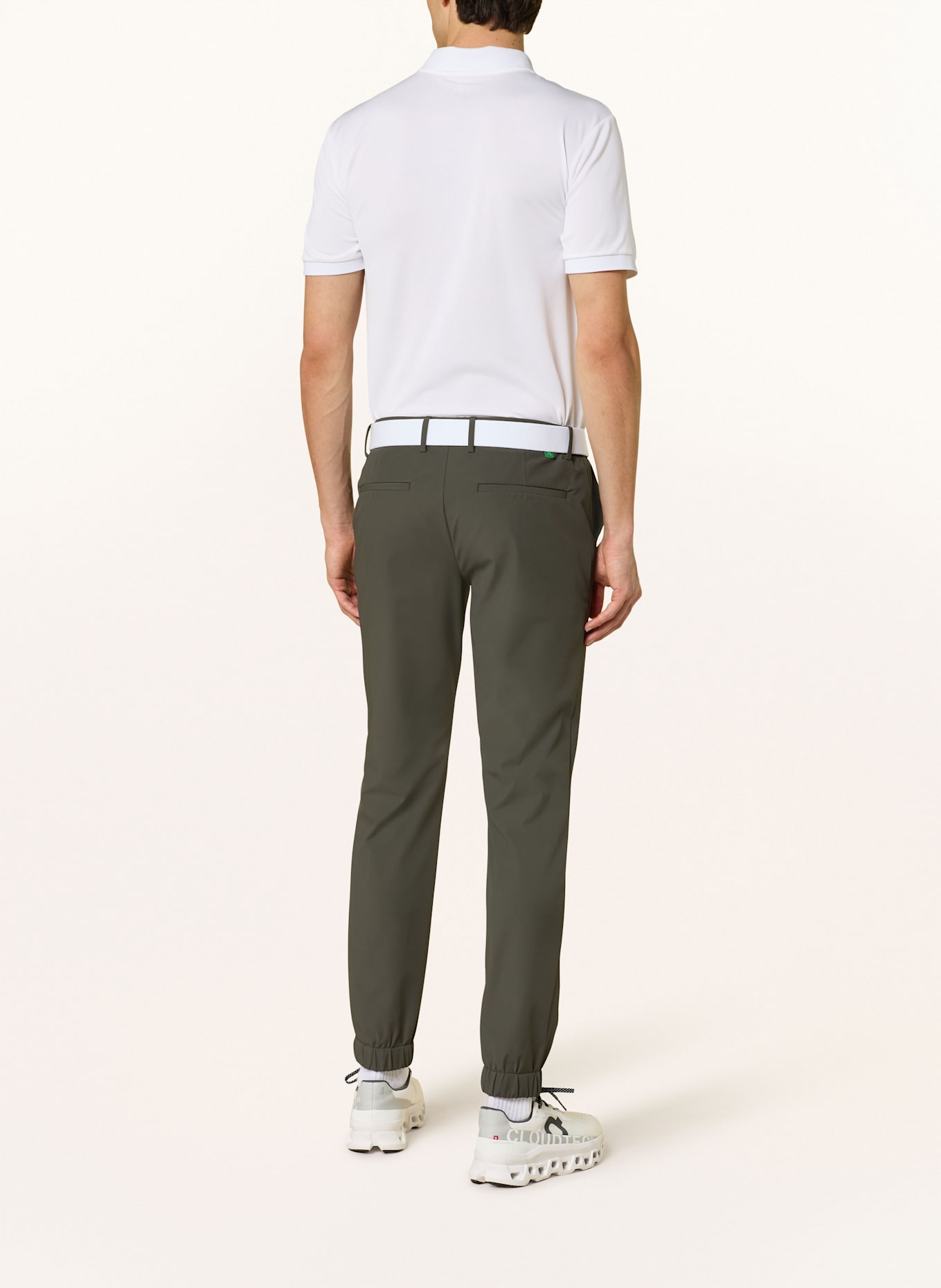 ALBERTO Spodnie golfowe ROOKIE: CIEMNOZIELONY
