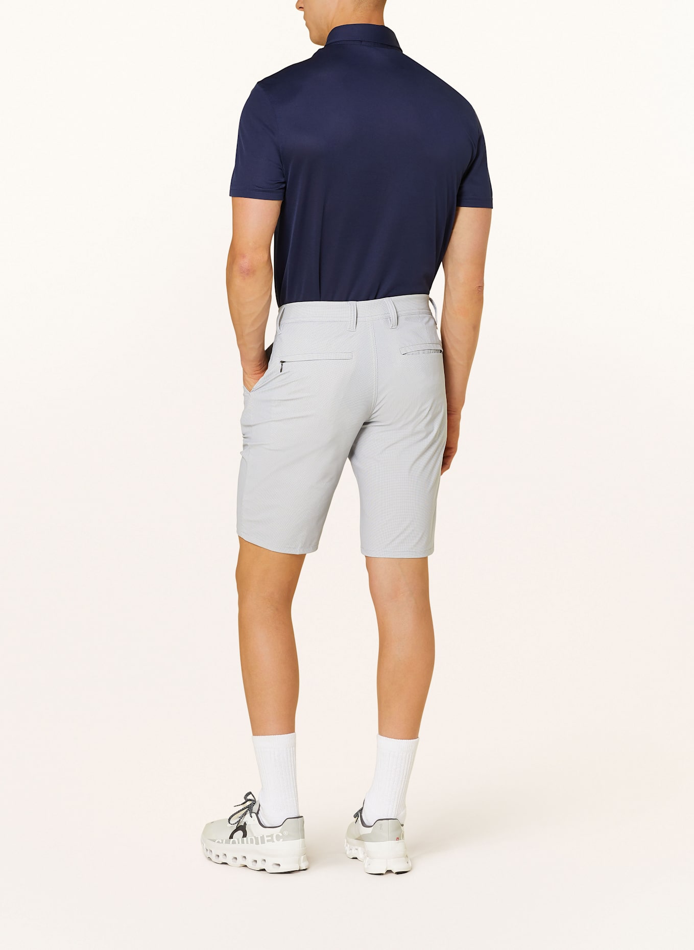 ALBERTO Szorty golfowe EARNIE: JASNONIEBIESKI