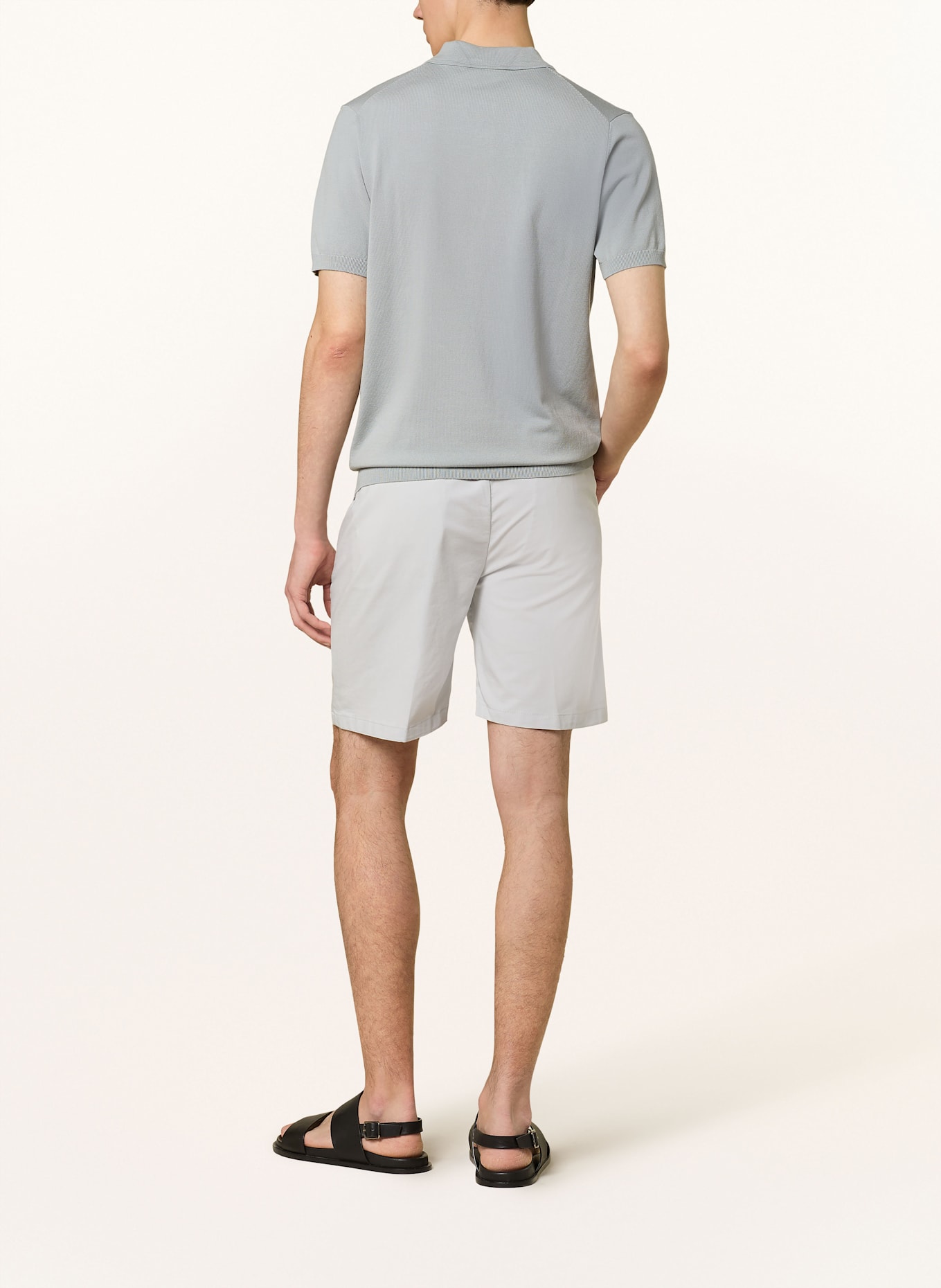 ALBERTO Szorty chinosy JACK wide fit: JASNOCZARY