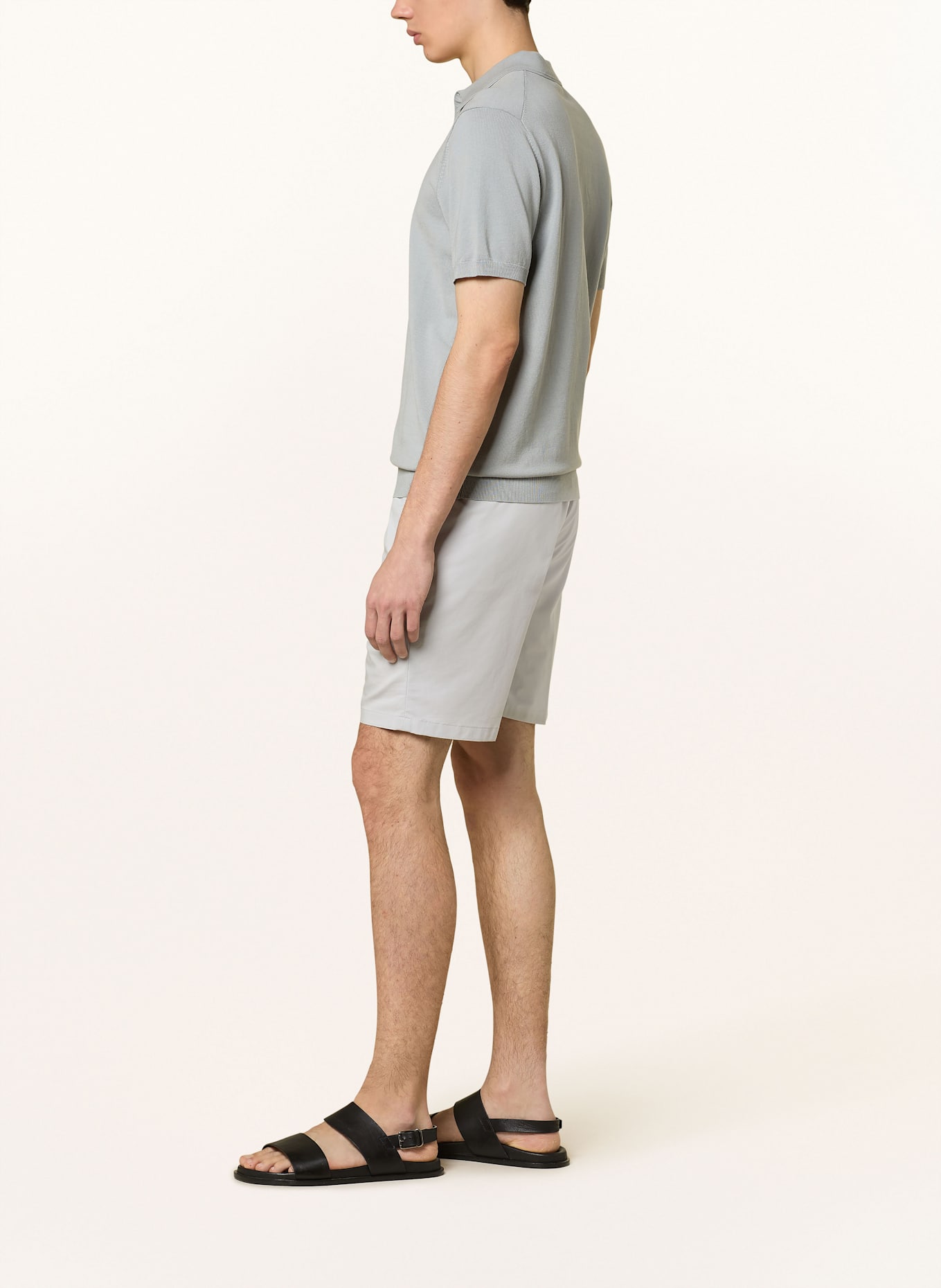 ALBERTO Szorty chinosy JACK wide fit: JASNOCZARY