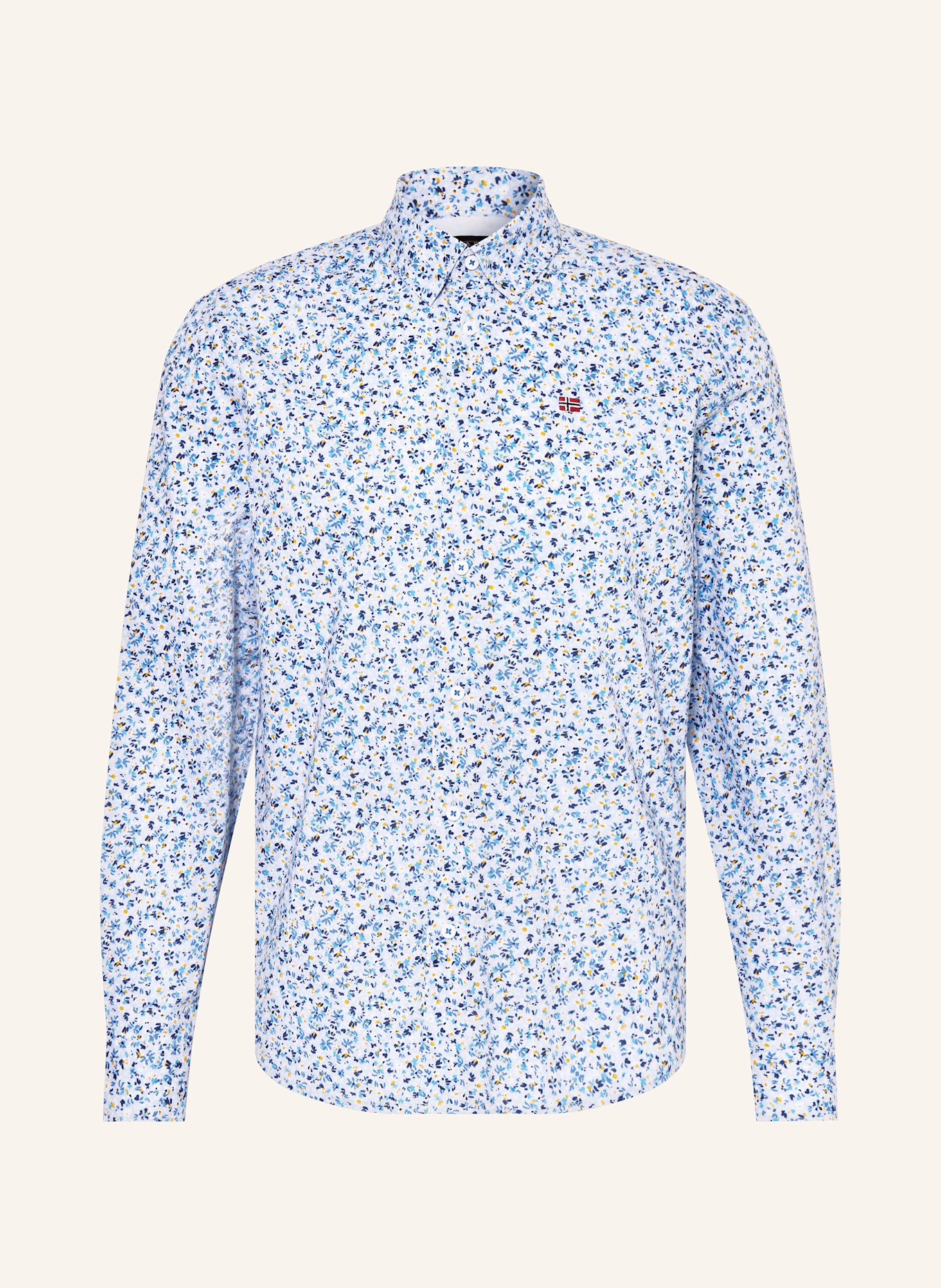 NAPAPIJRI Shirt G-RONGE Regular Fit: LIGHT BLUE
