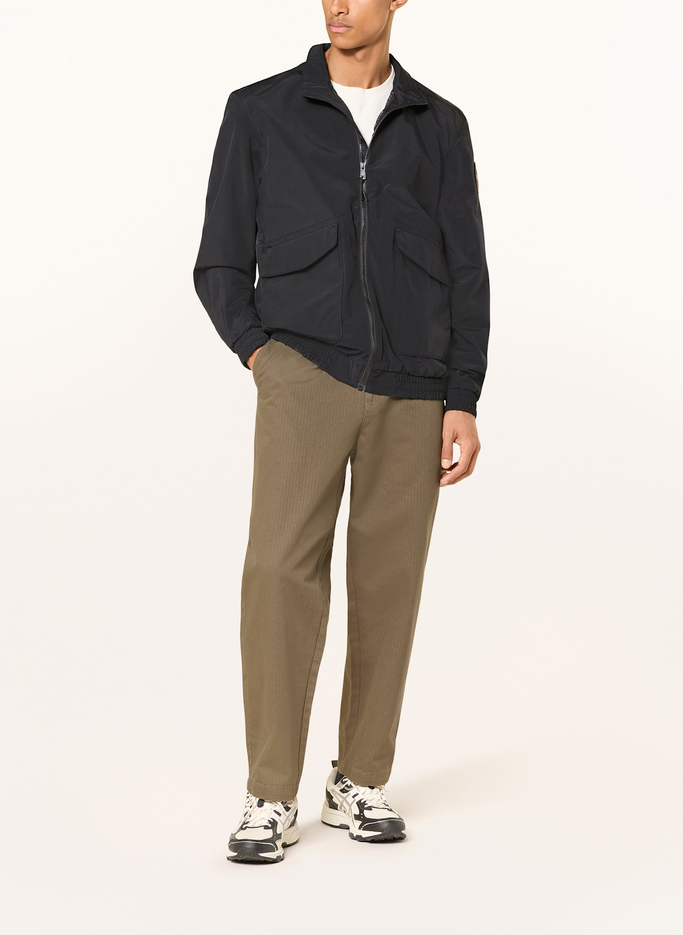 NAPAPIJRI Bomber jacket A-GIOVI: BLACK