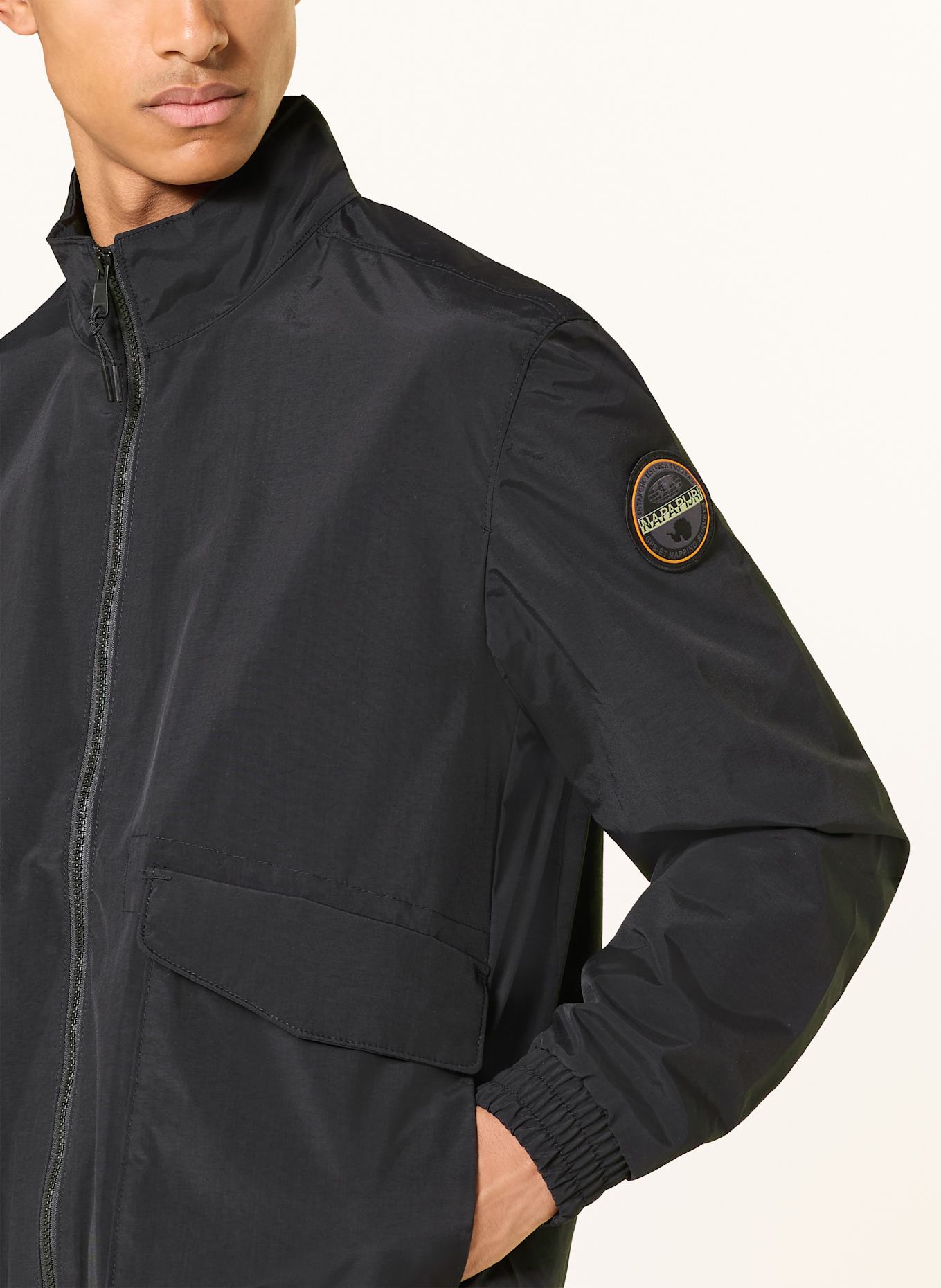 NAPAPIJRI Bomber jacket A-GIOVI: BLACK