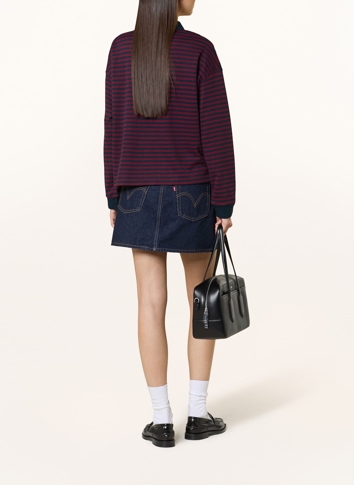 NEO NOIR Troyer SARA: DUNKELBLAU / DUNKELROT